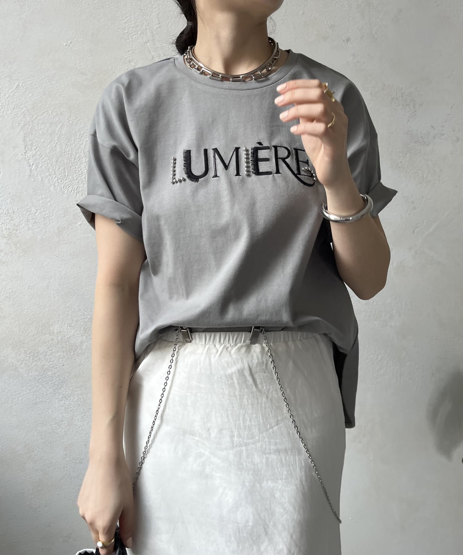 Dou Dou【WEB限定】LOGRARロゴTEE オーバーサイズ WEB限定】LOGRARロゴTEE（Tシャツ/カットソー）｜DouDou