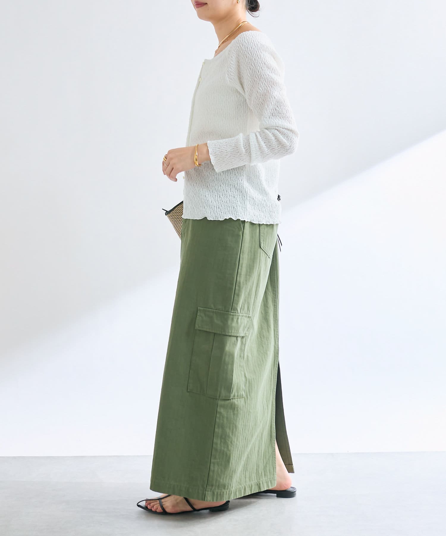 【SALE／37%OFF】 鮮度を上げる】シュリンク2WAYカットソー | RIVE DROITE トップス