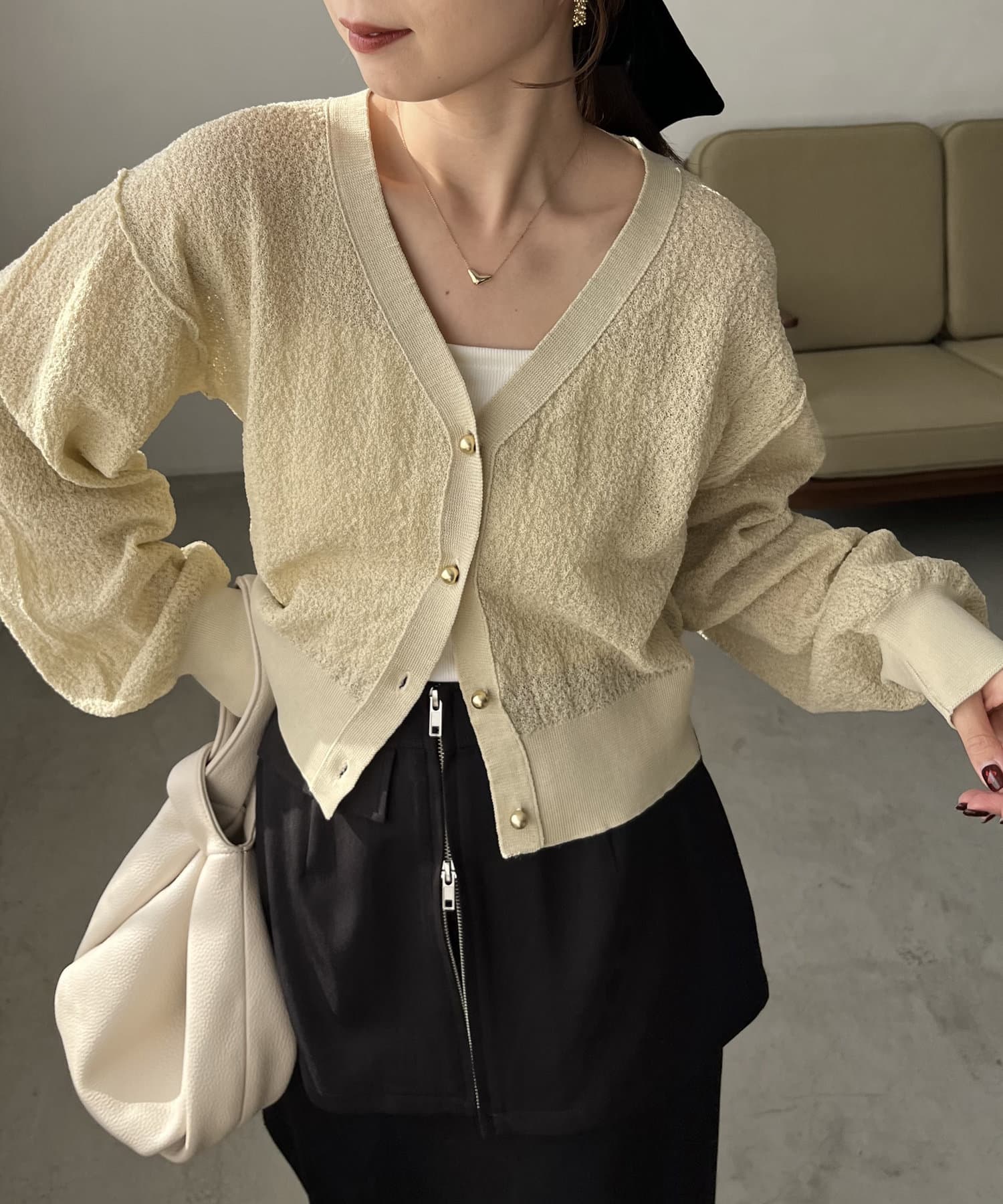 CAPRICIEUX LE'MAGE（カプリシューレマージュ）の「ホックボタン