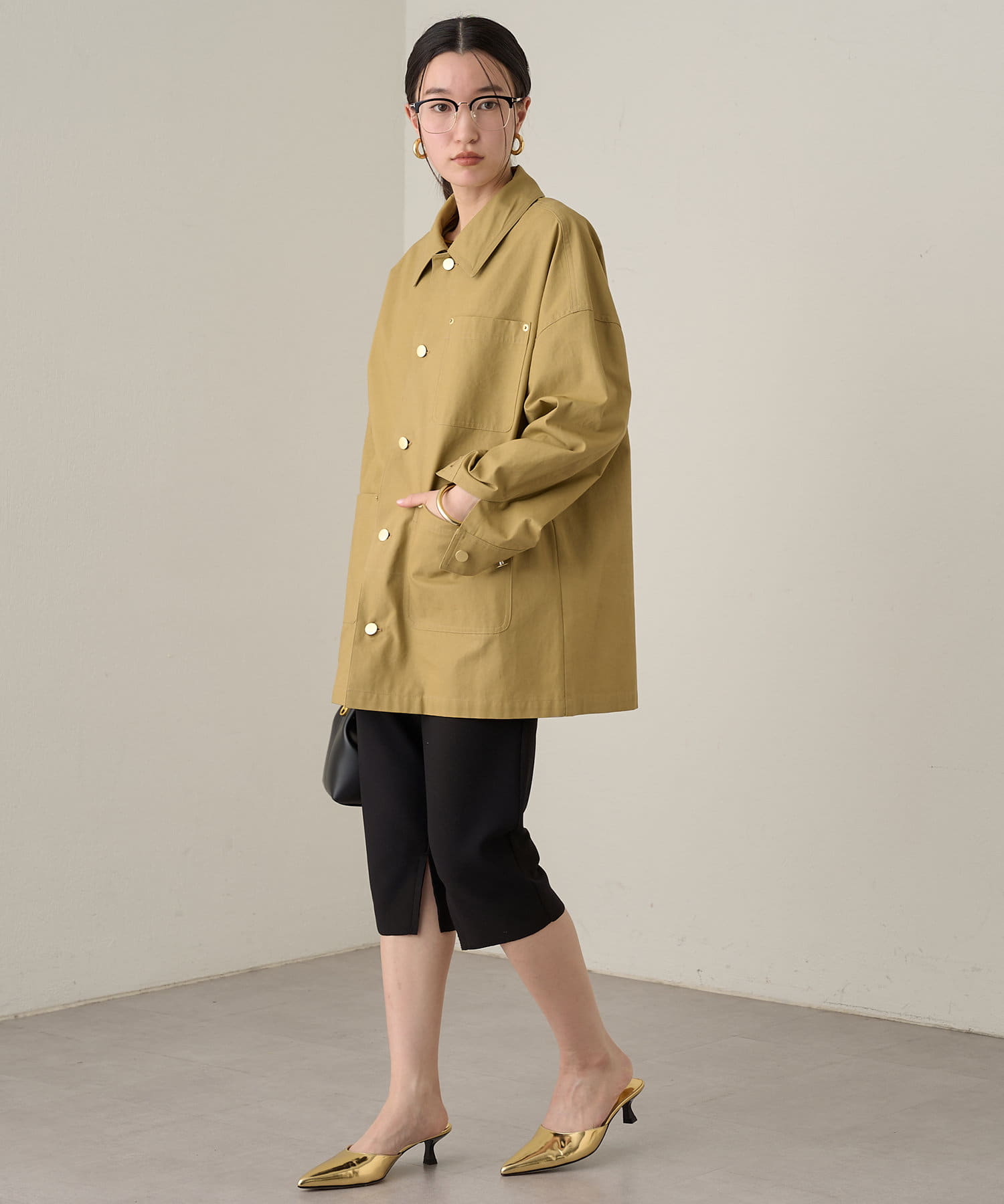 パル PAL 【Loungedress】カバーオール （khaki