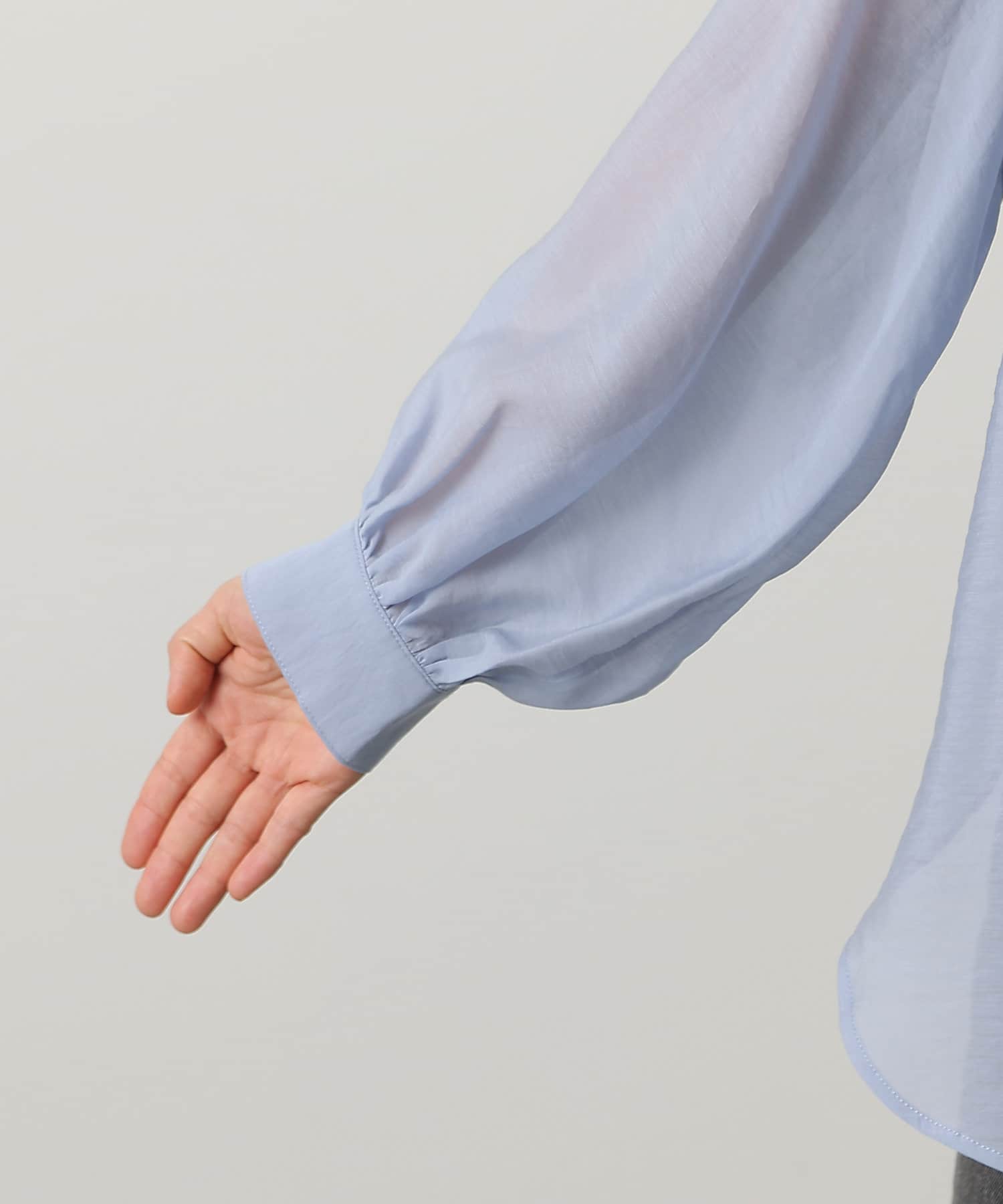 COLONY 2139(コロニー トゥーワンスリーナイン) 【リバイバル】シアーバンドカラー長袖シャツ