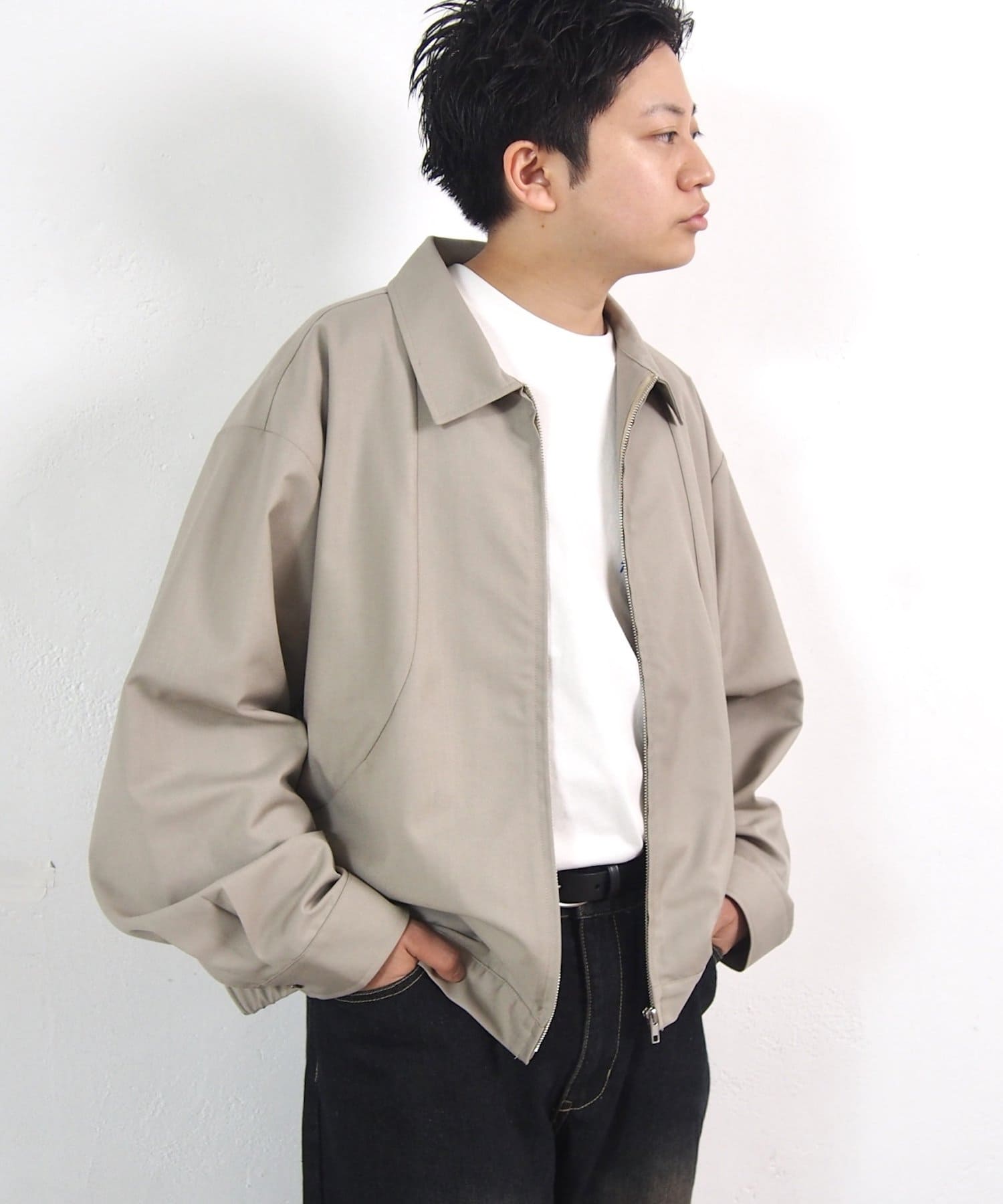 セットアップ対応】BLESSYOU TRデザインジップブルゾン | WHO'S