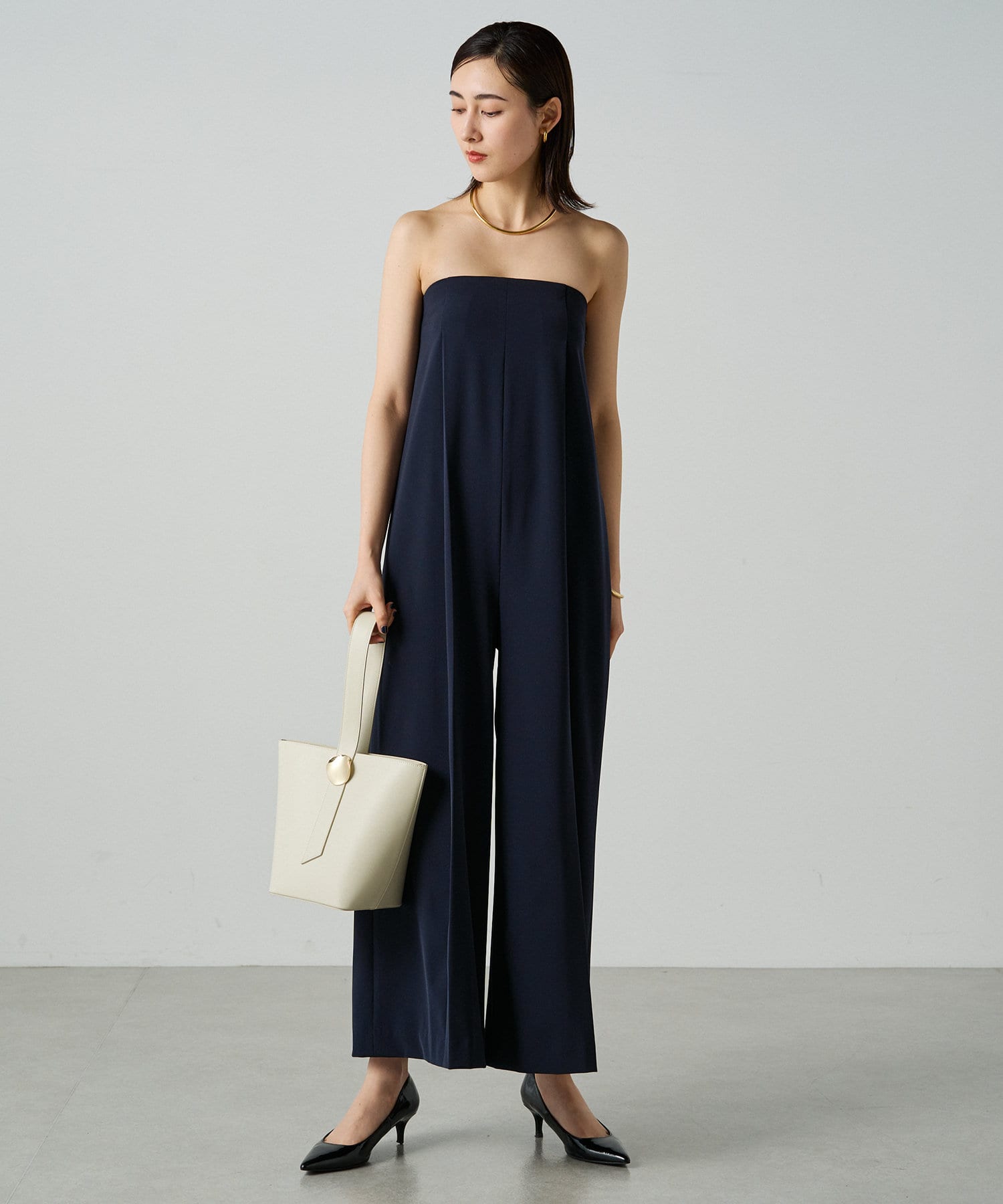 LOUNGEDRESS リネンオールインワン LOUNGEDRESS（ラウンジドレス）の「リネンオールインワン