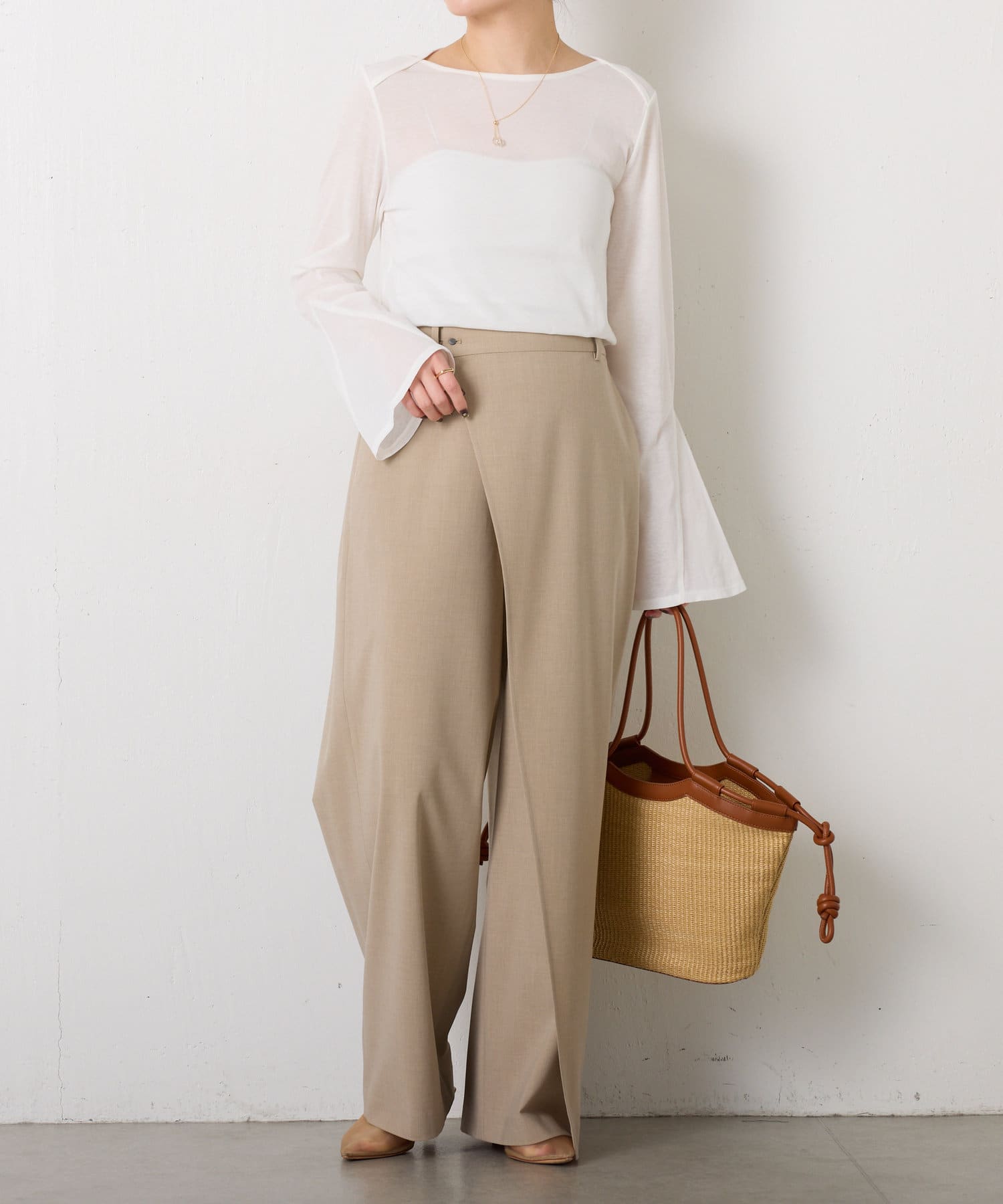 【名入れ無料】 防シワ/形状安定】マチフレアロンT | COLLAGE GALLARDAGALANTE トップス