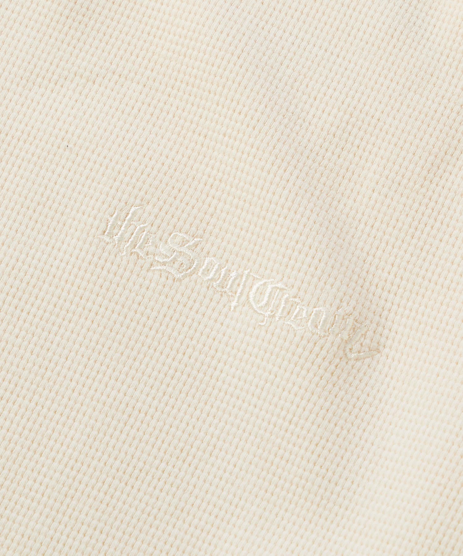 WHO’S WHO gallery(フーズフーギャラリー) 【Sourcream/サワークリーム】ワッフルFADEロンTEE