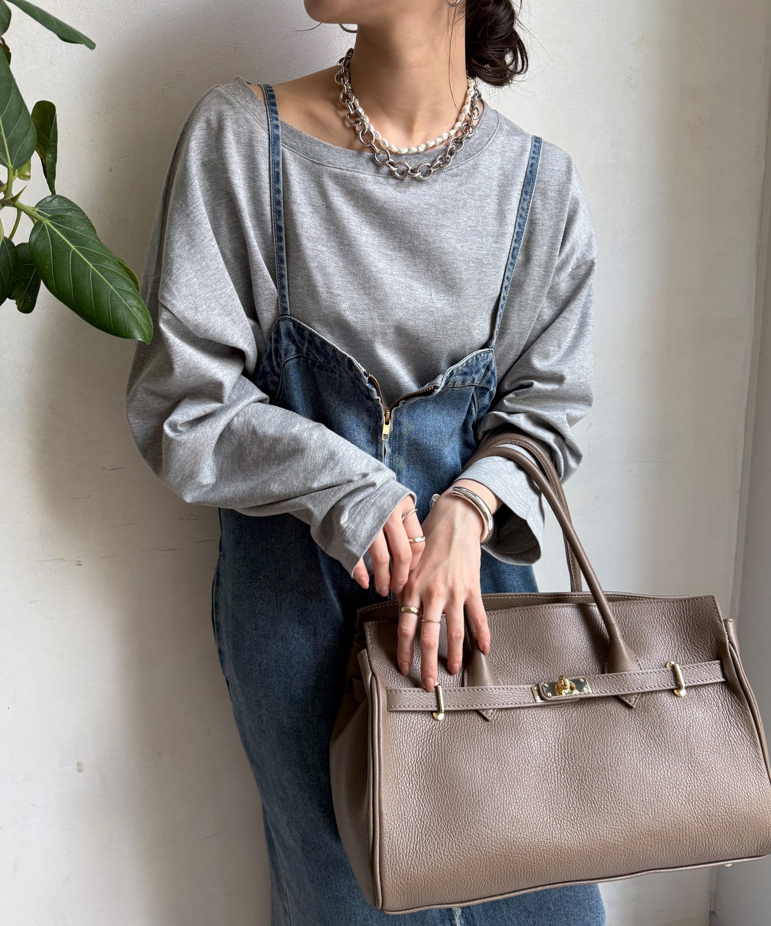 DOUDOU(ドゥドゥ) 【インしなくてもオシャレ見え！】【SAKURA企画】BIGロンTEE