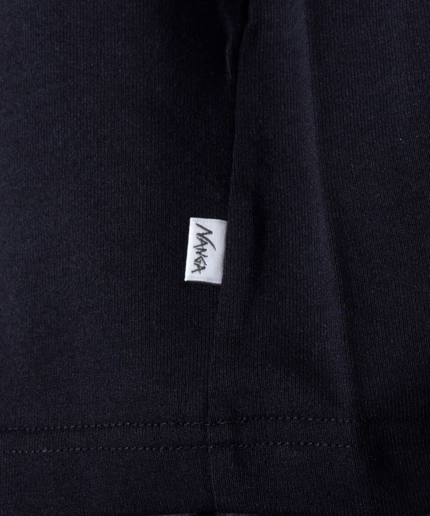 FREDY & GLOSTER(フレディ アンド グロスター) 【NANGA×GLOSTER】別注ボックスロゴ バックプリント ラグランTシャツ