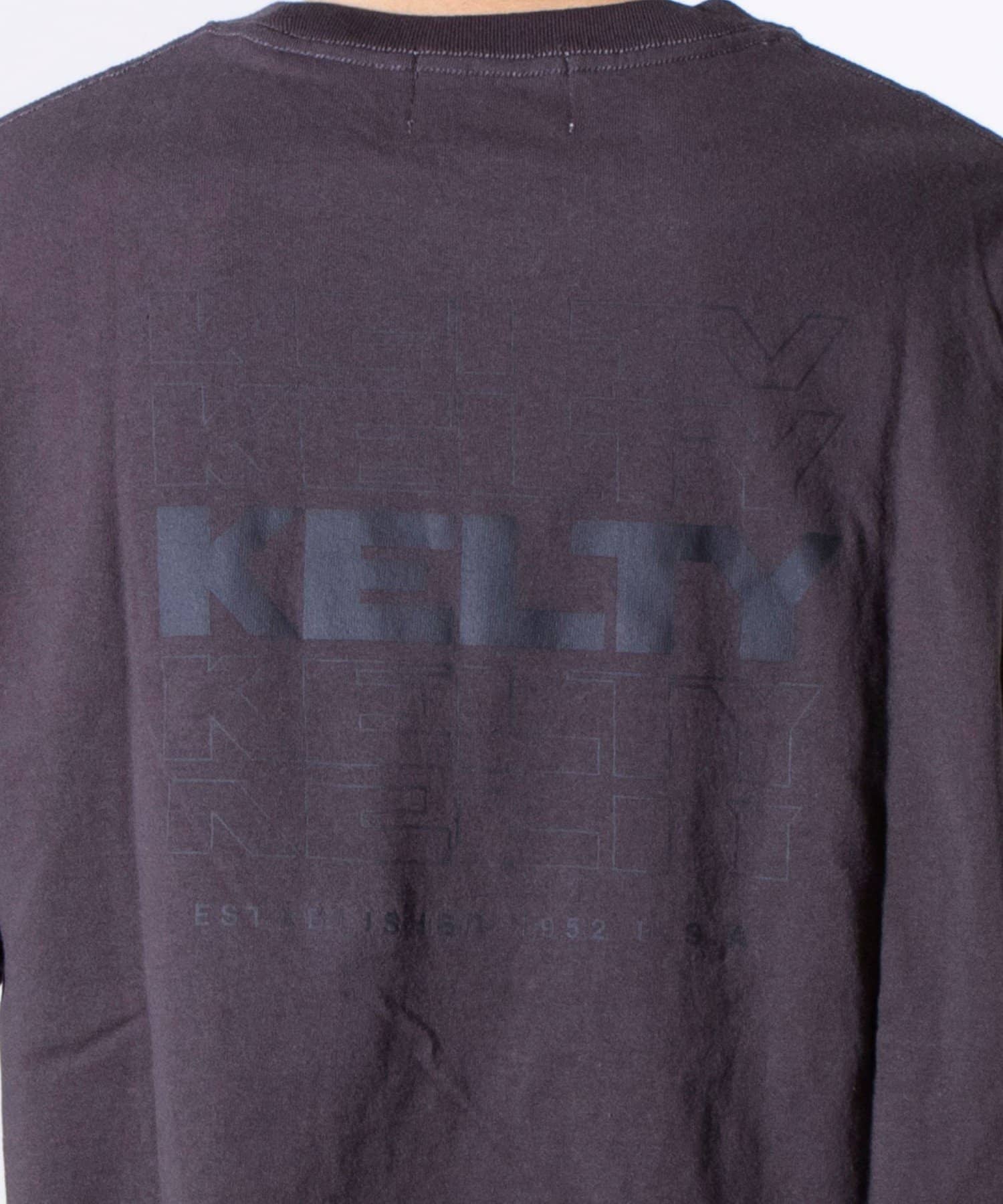 FREDY & GLOSTER(フレディ アンド グロスター) 【KELTY×GLOSTER】別注バックタイポロゴプリントTシャツ ワンポイント