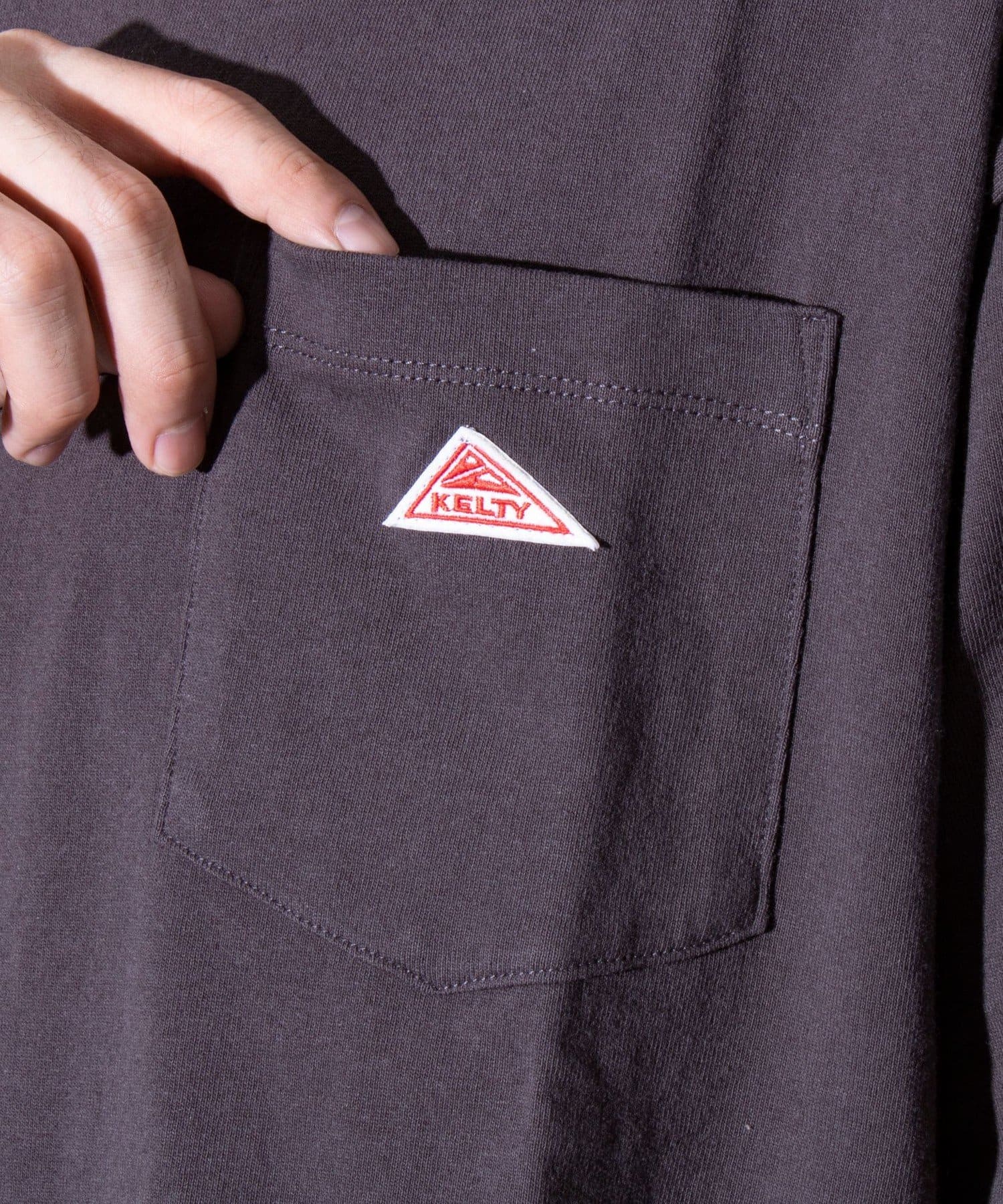 FREDY & GLOSTER(フレディ アンド グロスター) 【KELTY×GLOSTER】別注ワンポイント ポケットTシャツ ワンポイント