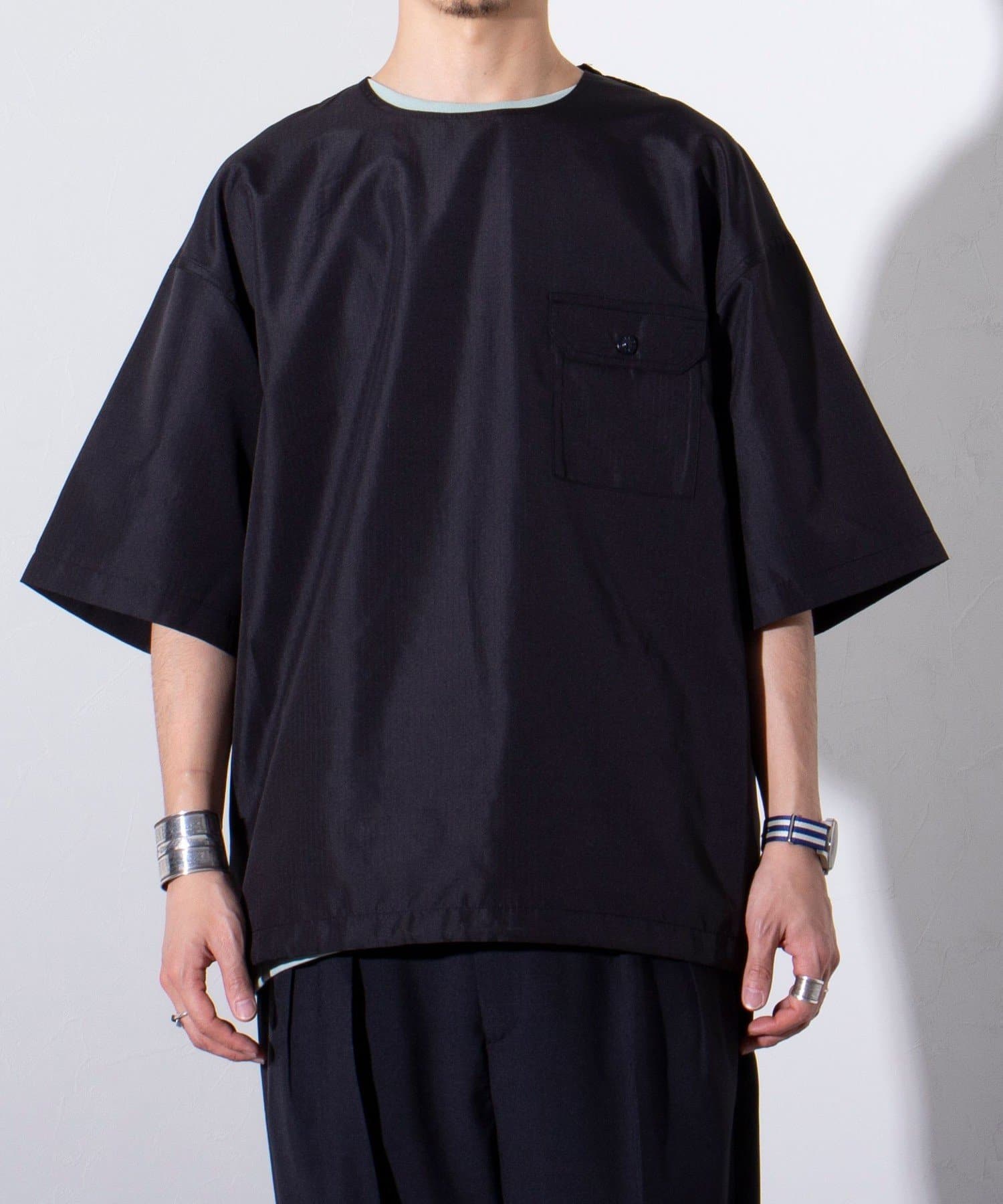 FREDY & GLOSTER(フレディ アンド グロスター) 【TAION】ミリタリー Ripstop 半袖Tシャツ ポケT ユニセックス