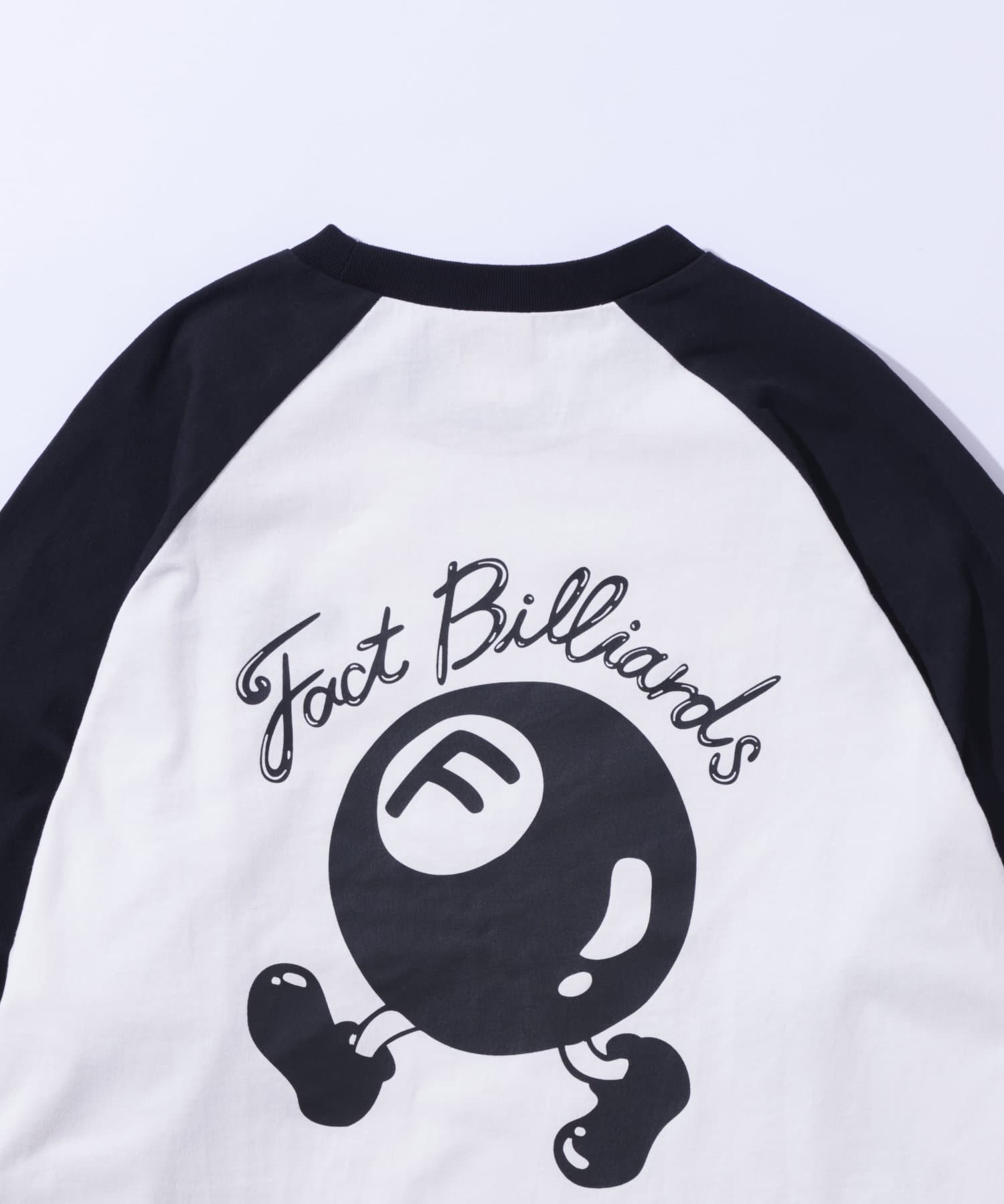 WHO’S WHO gallery(フーズフーギャラリー) 【UNISEX/ユニセックス】COOPER FACTビリヤードラグランロンTEE