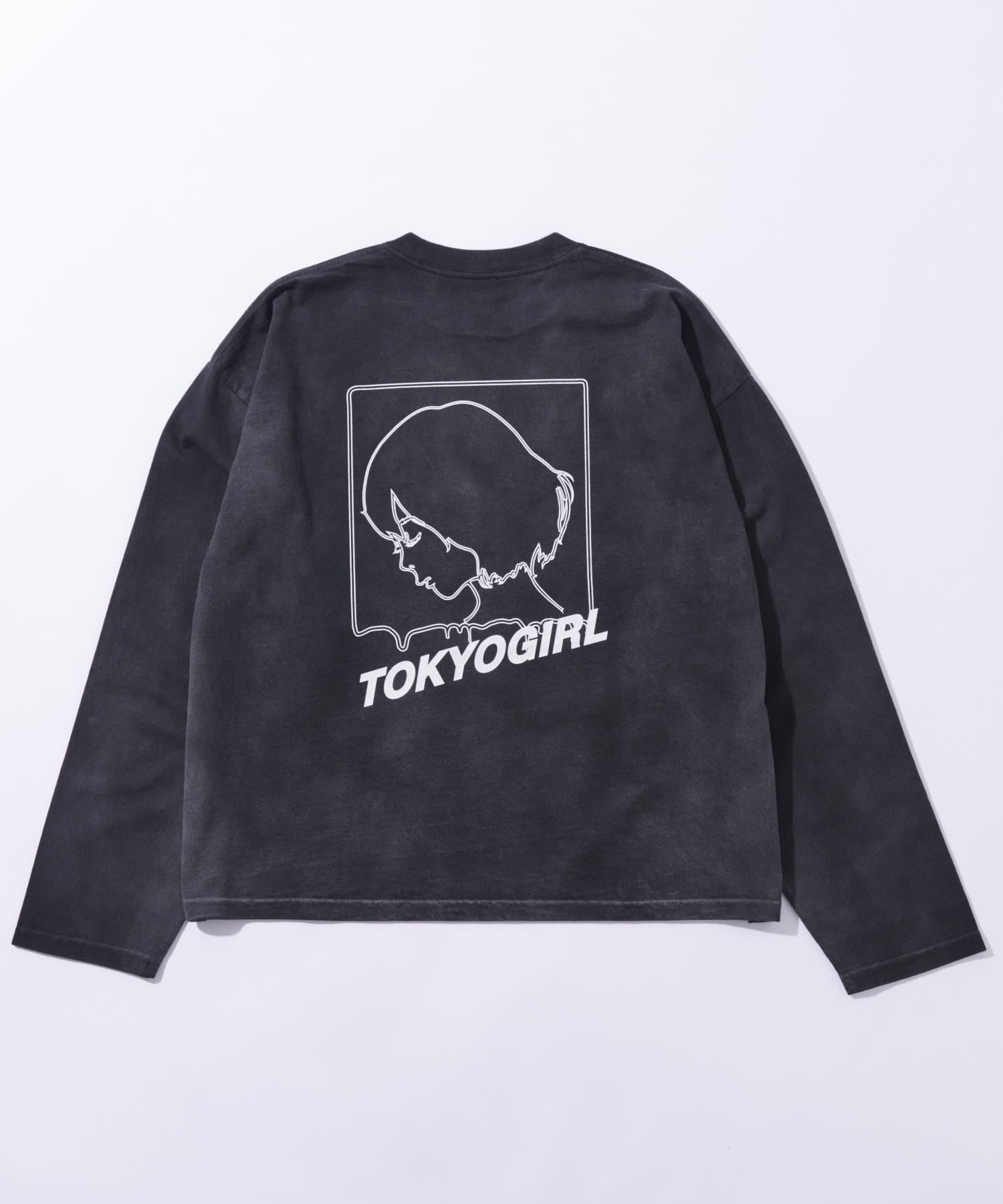 WHO'S WHO gallery(フーズフーギャラリー) レディース 【WEB限定】TOKYOGIRLロンT (UNISEX/ユニセックス) ブラック