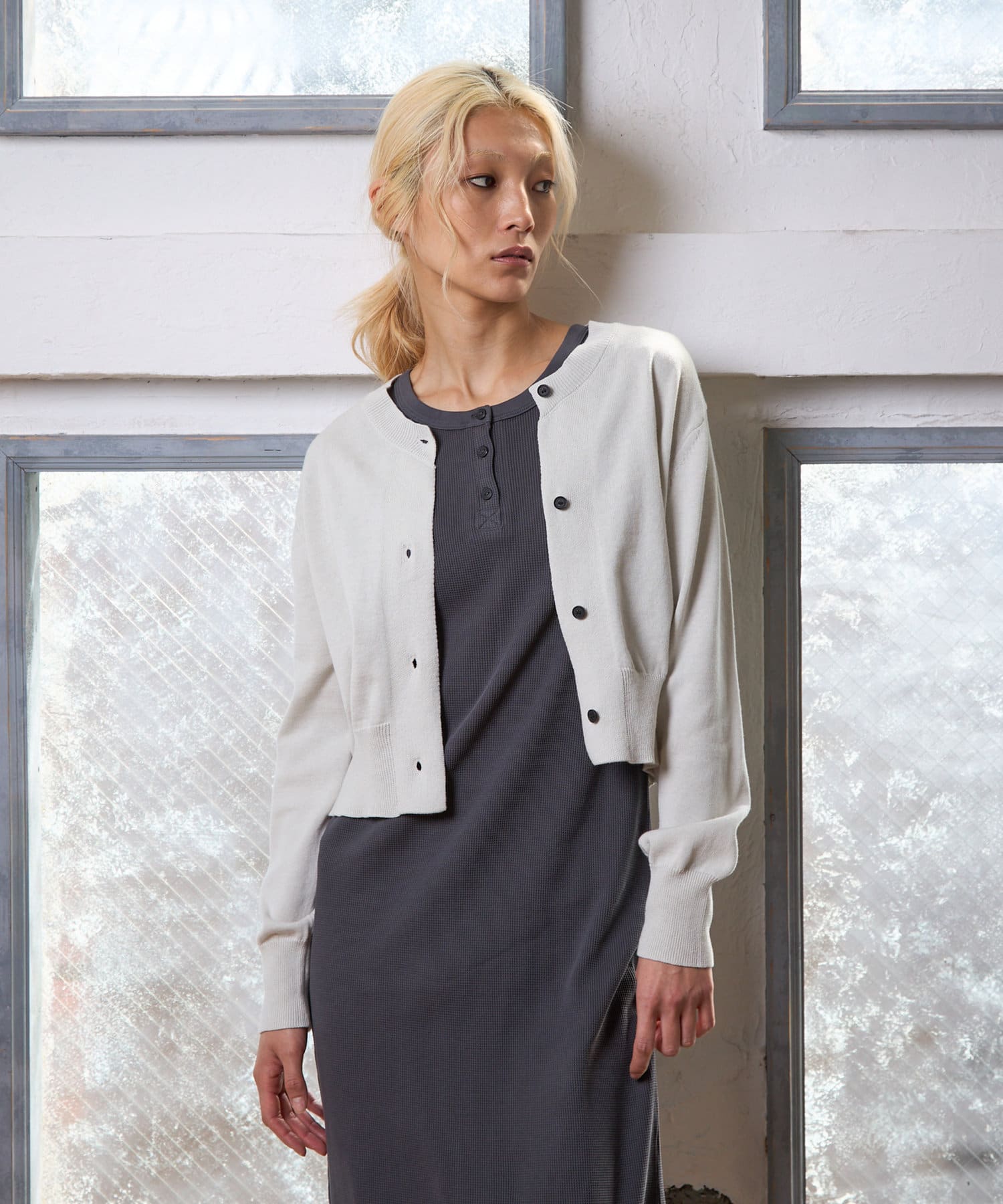 信頼も高い paradigm】コットンニットショートカーデ | COLONY 2139 服&ファッション小物