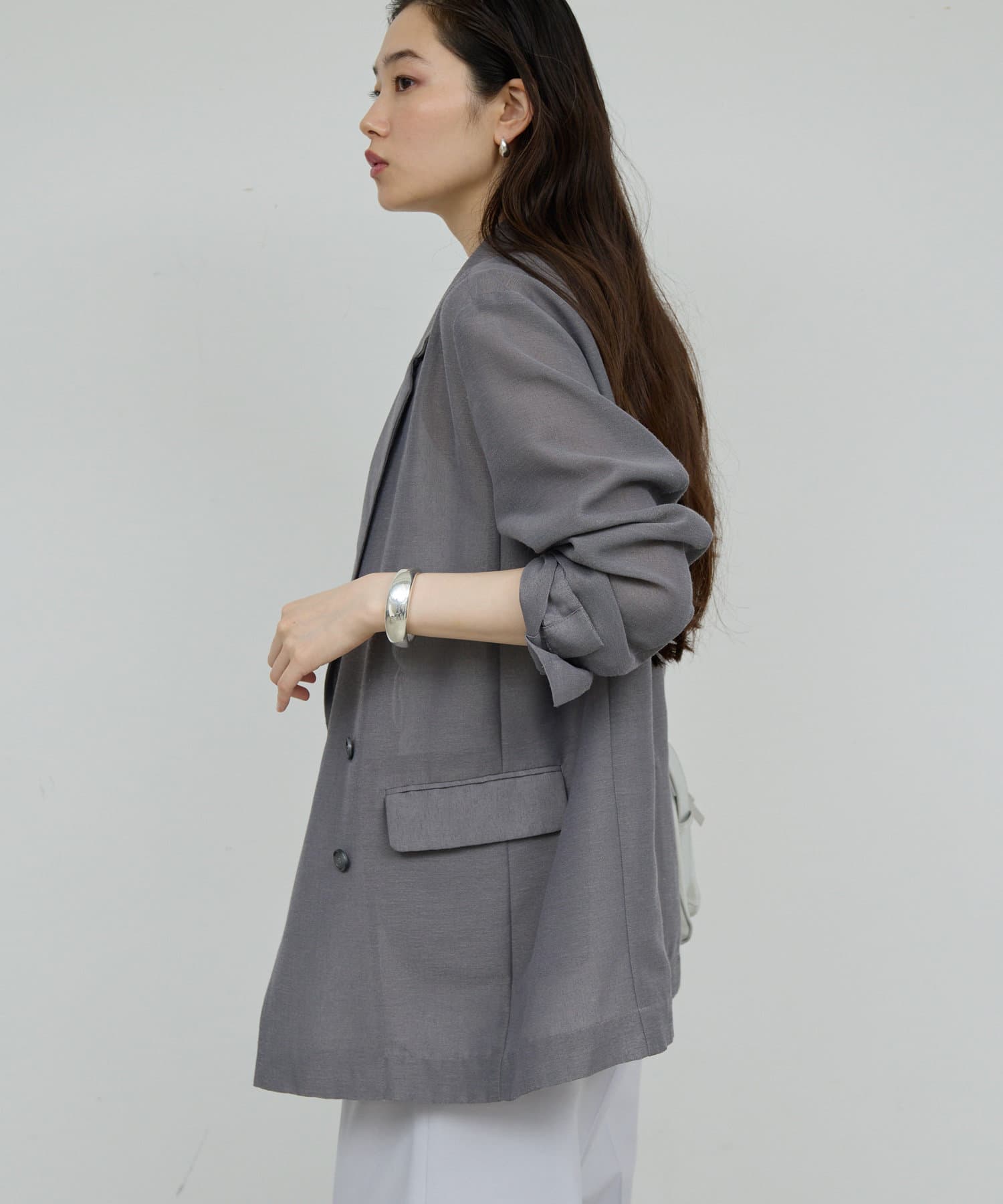 【専用商品】GALLARDAGALANTE【オンオフ着られる】メッシュジャケット COLLAGE GALLARDAGALANTE ジャケット テーラードジャケット