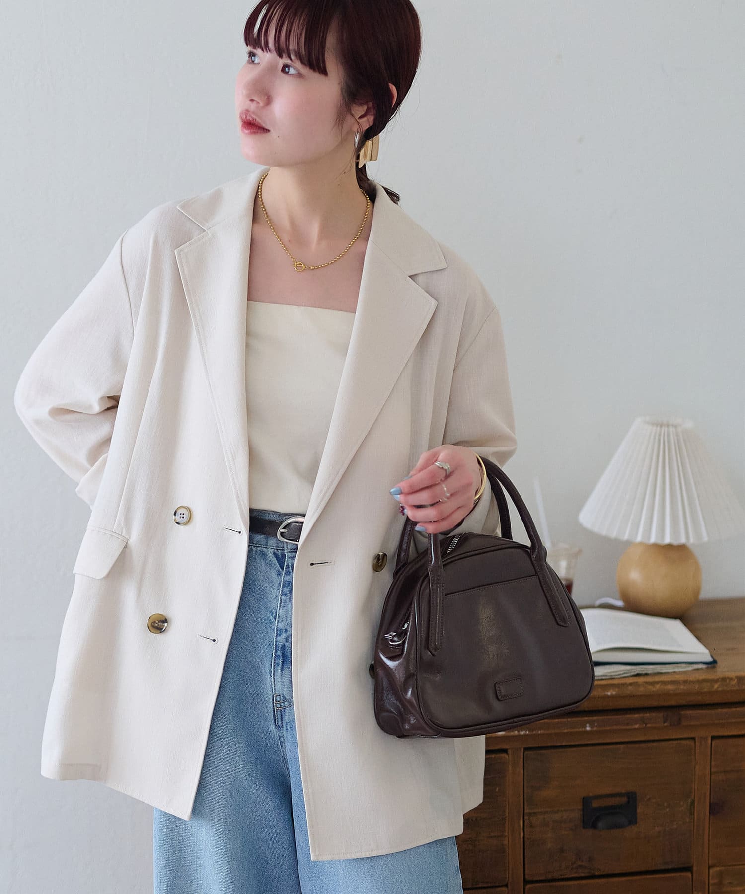 【良品】Christian Dior リネンライクジャケット レッド M 赤 良品】Christian Dior リネンライクジャケット レッド M 赤