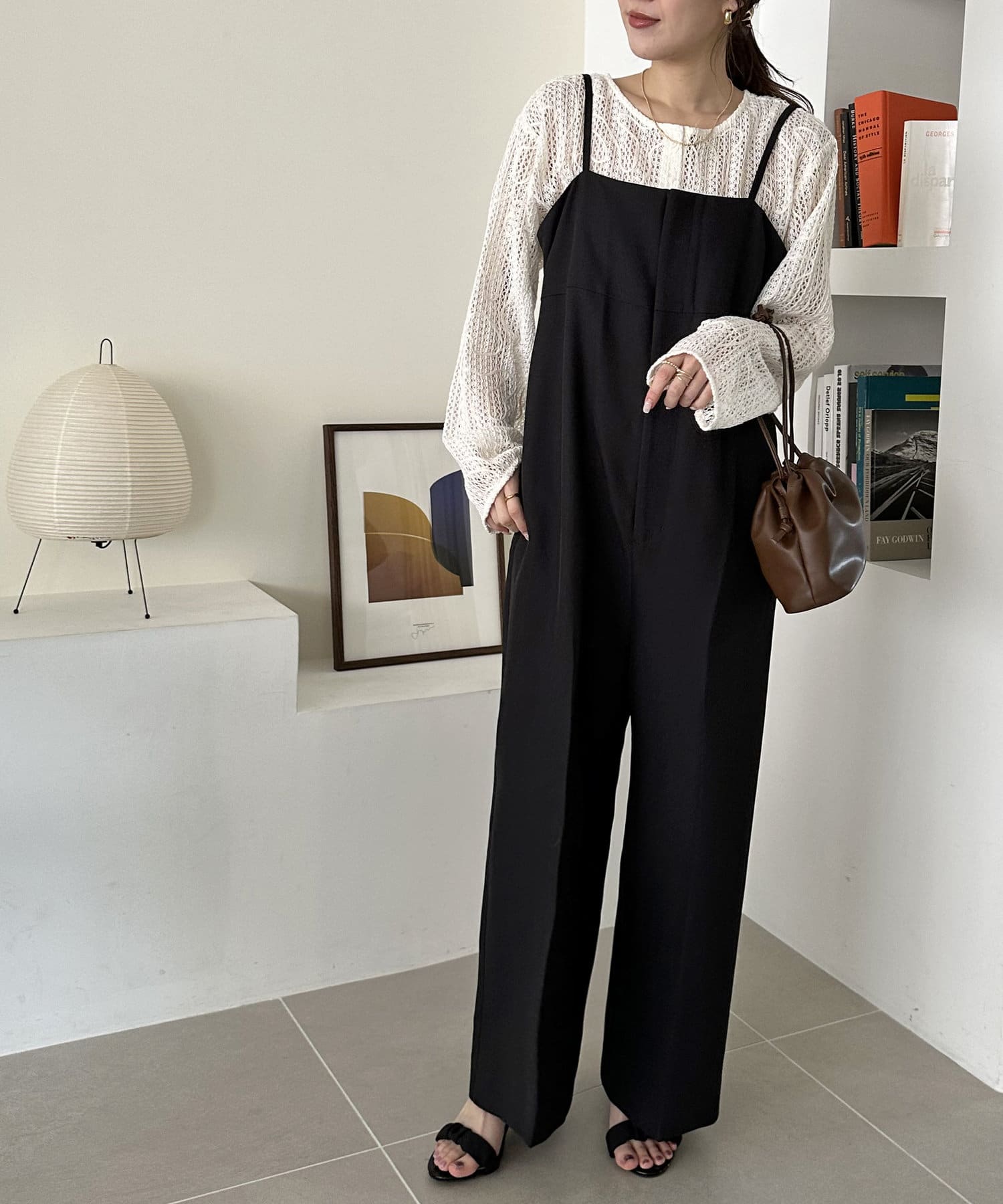 DISCOAT(ディスコート) 2WAYメッシュ線柄プルオーバー