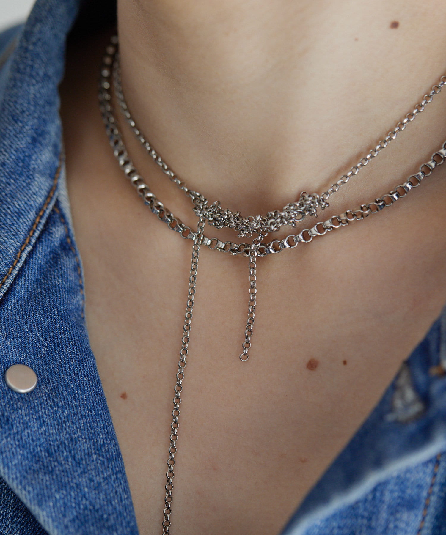 ear PAPILLONNER(イア パピヨネ) 【JUSTINE CLENQUET(ジュスティーヌクランケ)】VERA NECKLACE/ネックレス