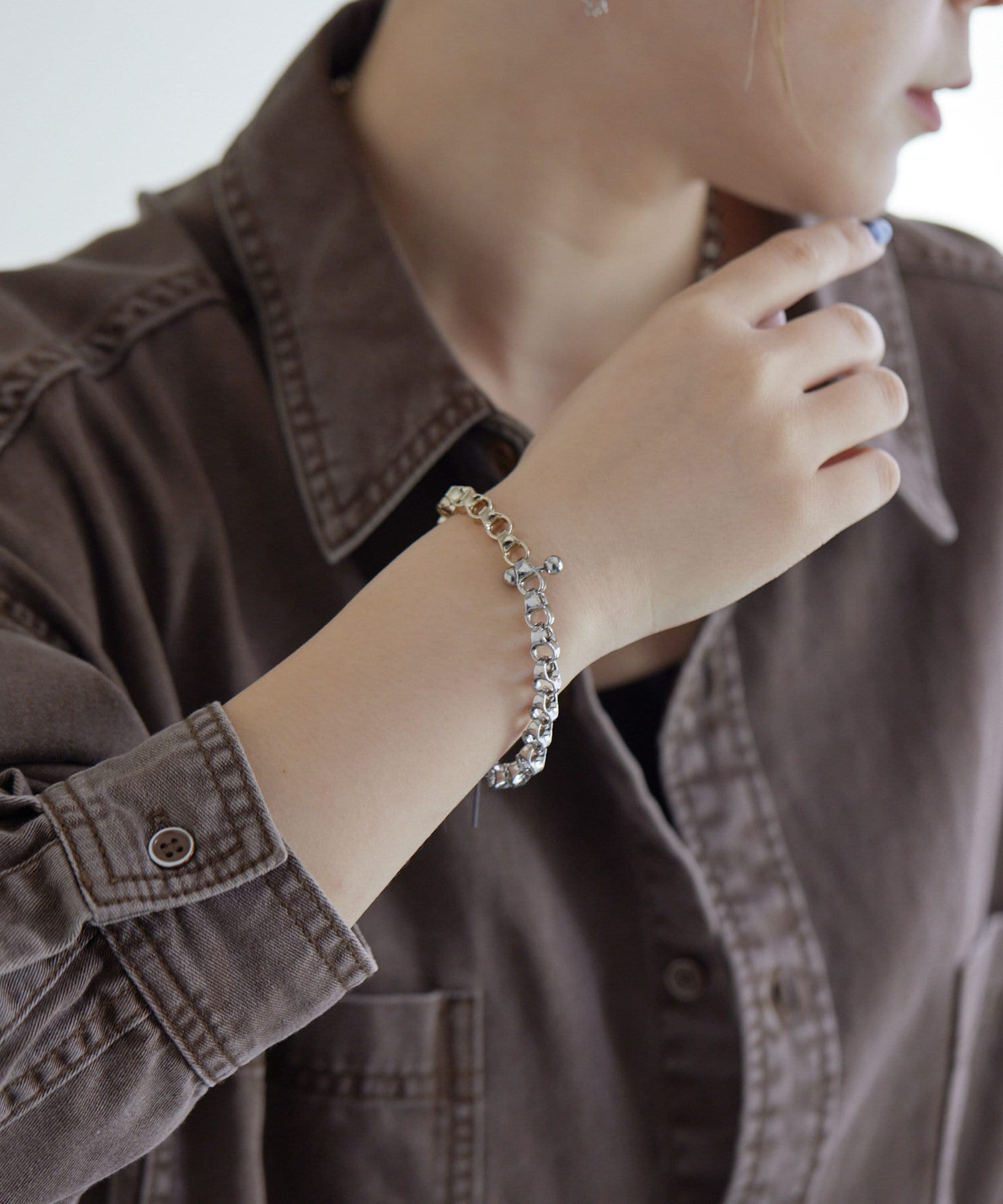ear PAPILLONNER(イア パピヨネ) 【JUSTINE CLENQUET(ジュスティーヌクランケ)】IRVIN BRACELET/ブレスレット