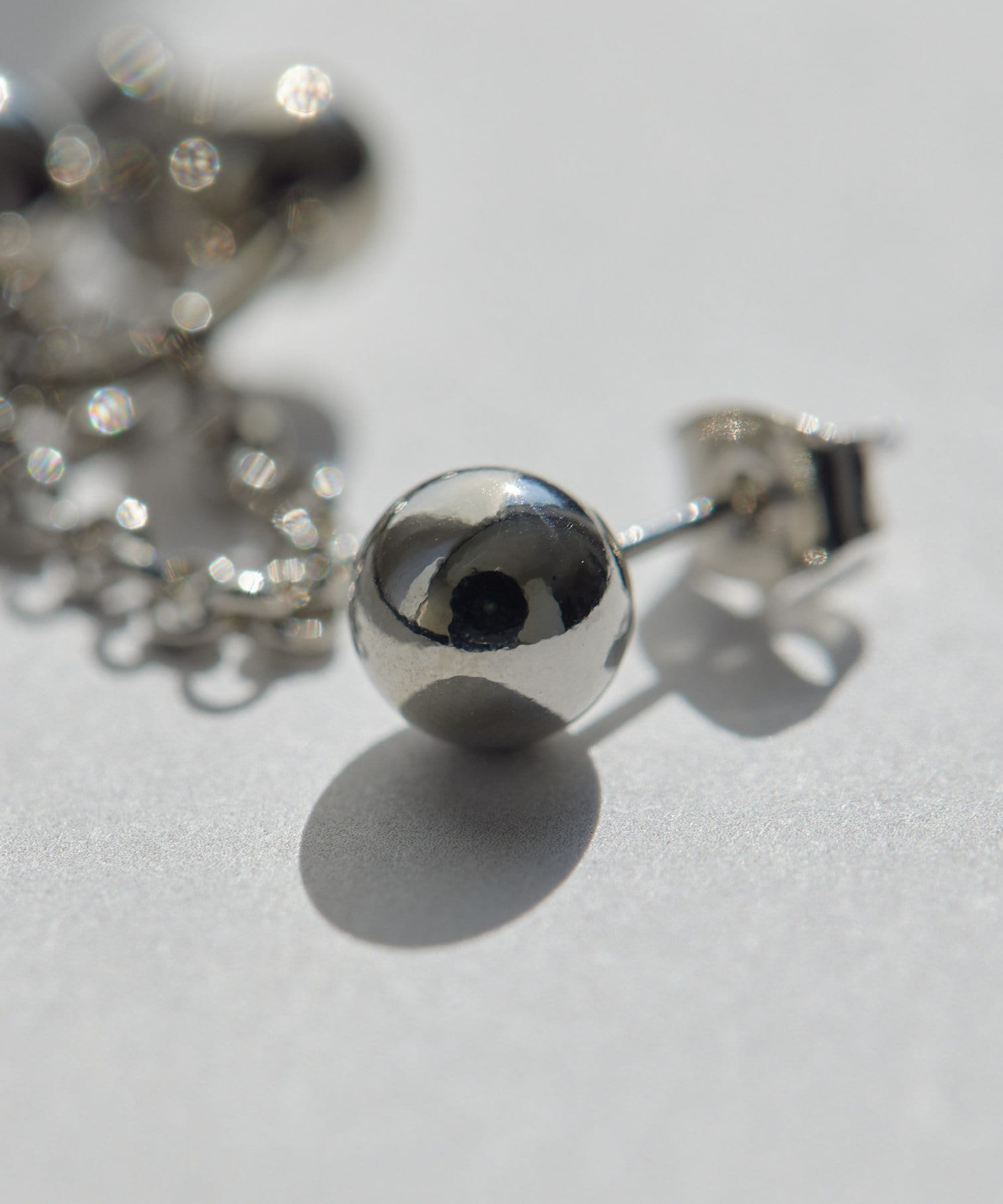 【新品】Justine Clenquet Morgan ピアス シルバー JUSTINE CLENQUET(ジュスティーヌクランケ)】MORGAN EARRINGS