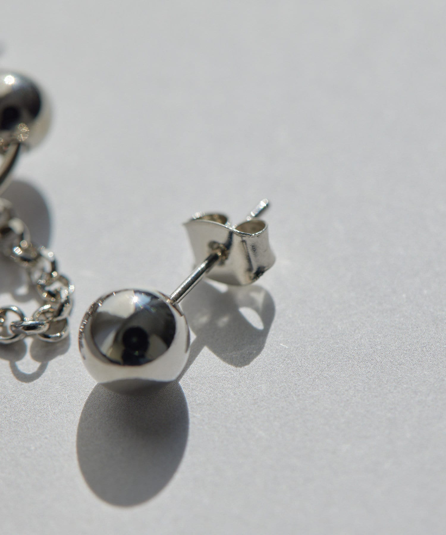 【Justine Clenquet】関税送料込★MORGAN ピアス シルバー 新品】Justine Clenquet Morgan ピアス シルバー