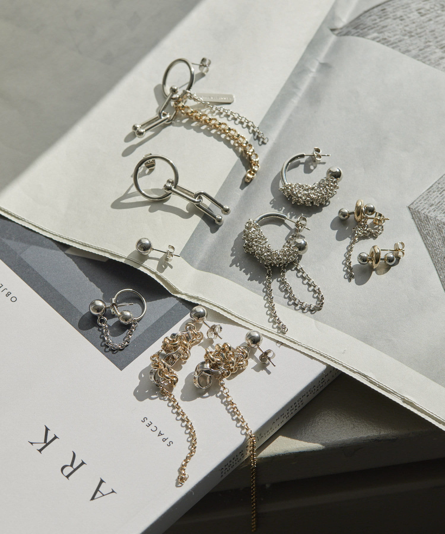 ear PAPILLONNER(イア パピヨネ) 【JUSTINE CLENQUET(ジュスティーヌクランケ)】NADIA EARRINGS/ピアス