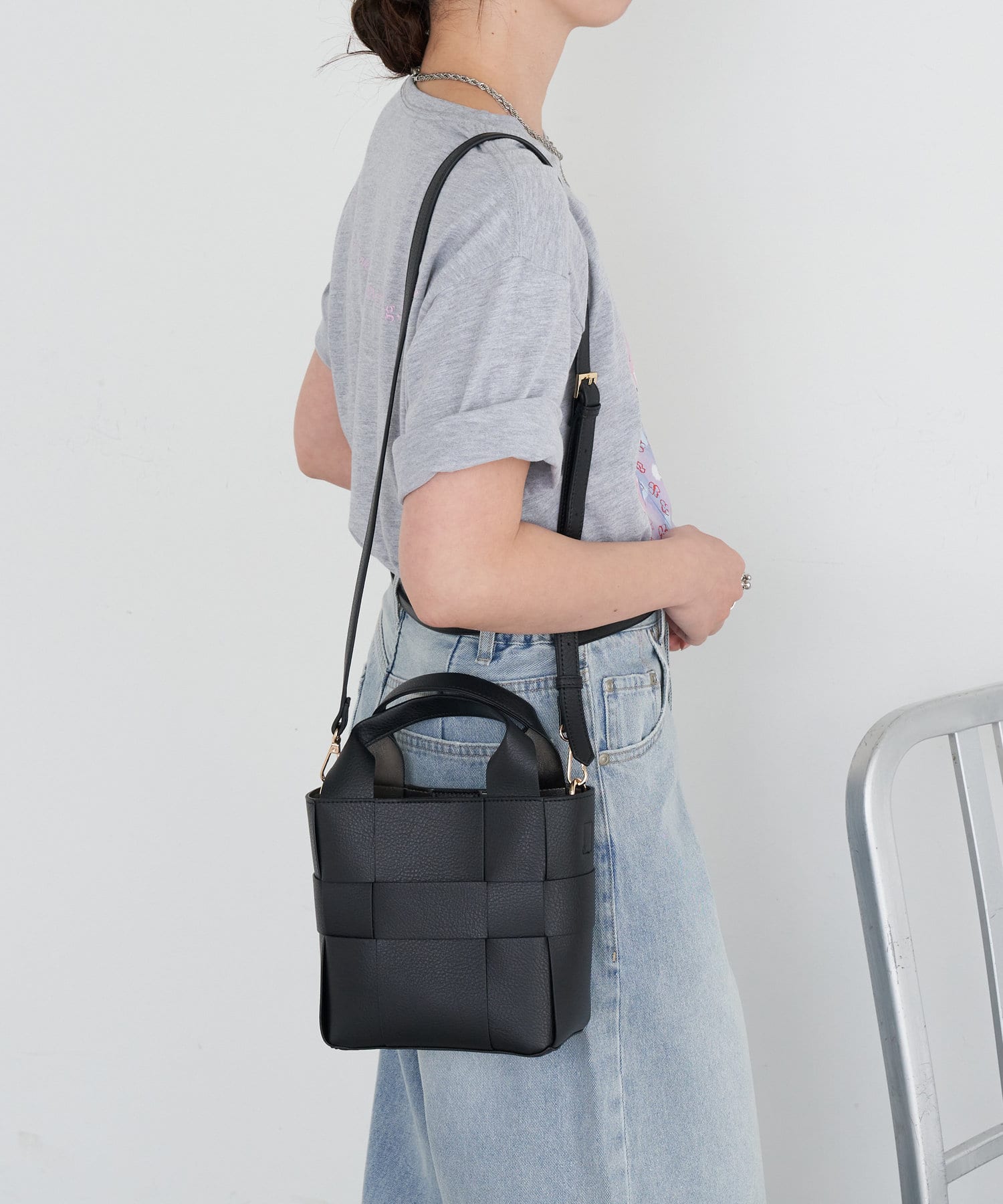 Jena　espace merveilleux(ジェナ　エスパスメルヴェイユ) 4WAY巾着バッグ