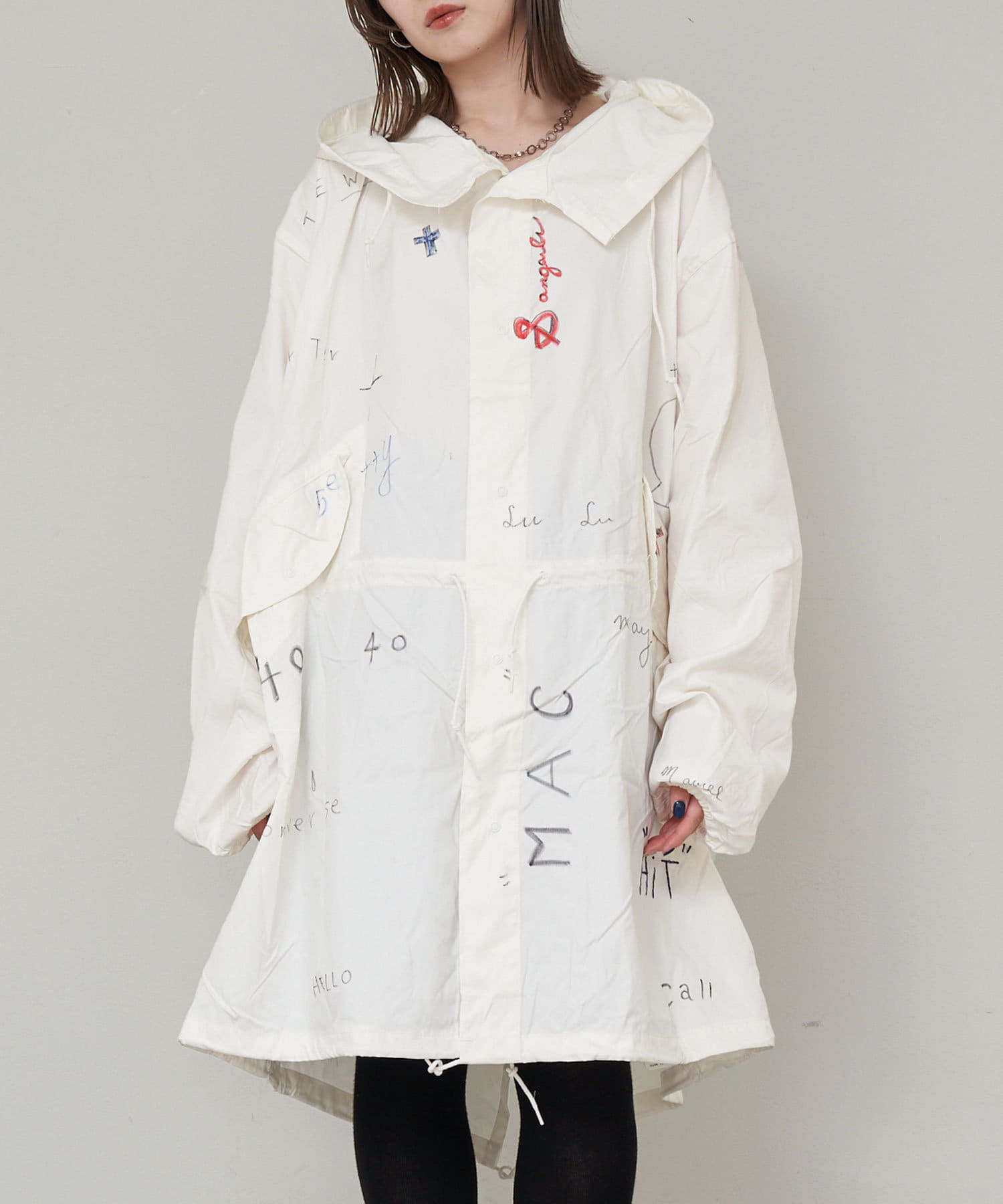 CIAOPANIC(チャオパニック) レディース 【THRIFTY LOOK/スリフティールック】MEMORIAL SNOW PARKA オフホワイト