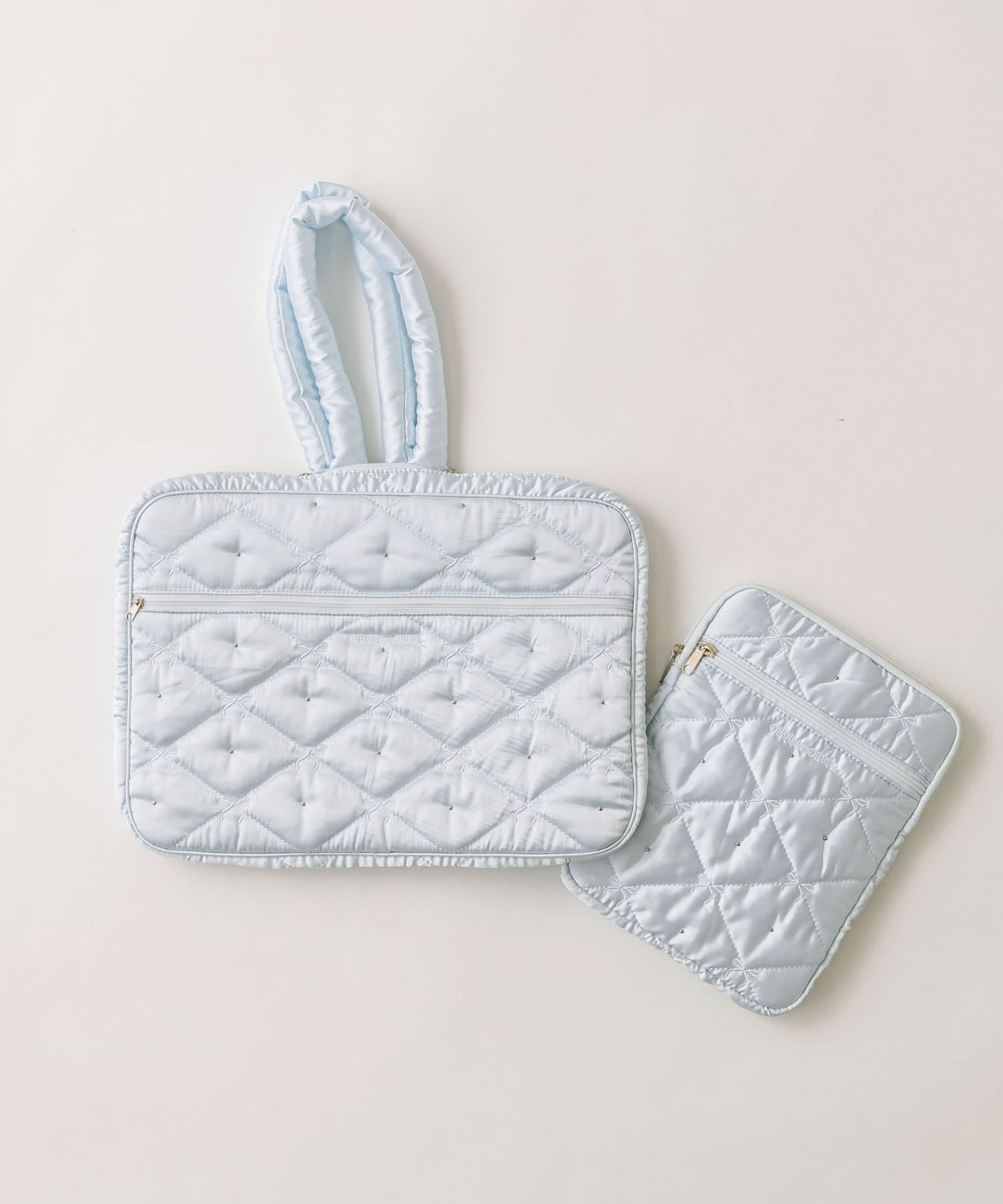 刺繍入りPCケース | OLIVE des OLIVE(オリーブ デ オリーブ