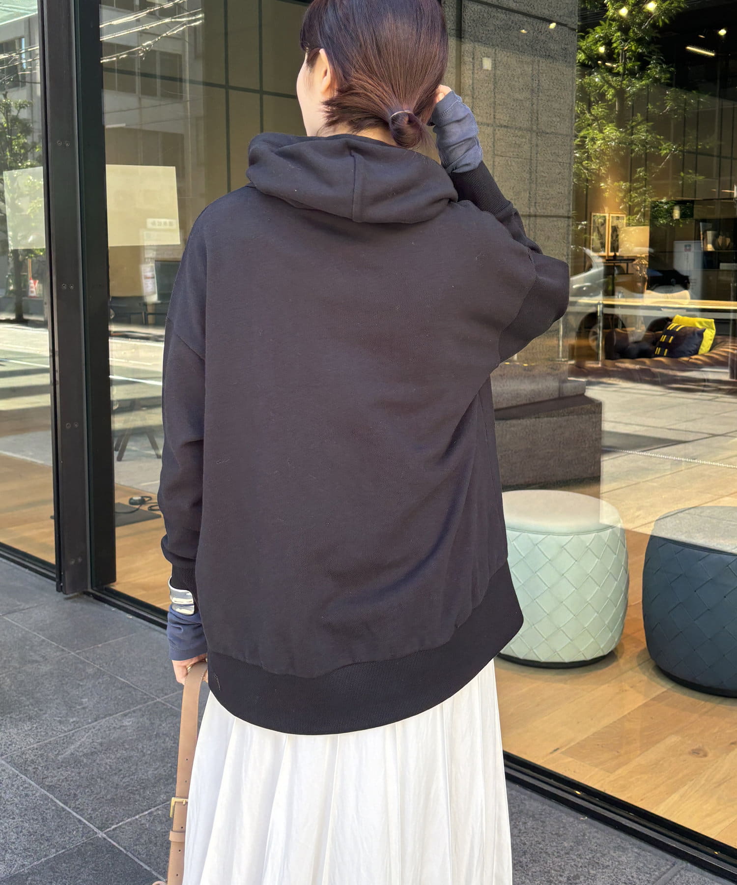 DOUDOU(ドゥドゥ) 【WEB限定】LA CHACE ロゴフーディー