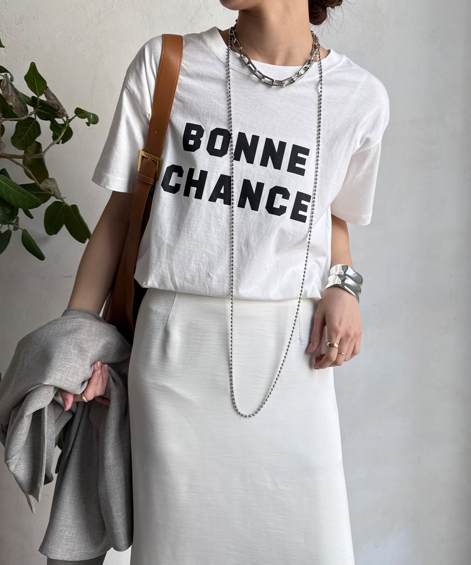 DOUDOU(ドゥドゥ) BONNE CHANCE TEE