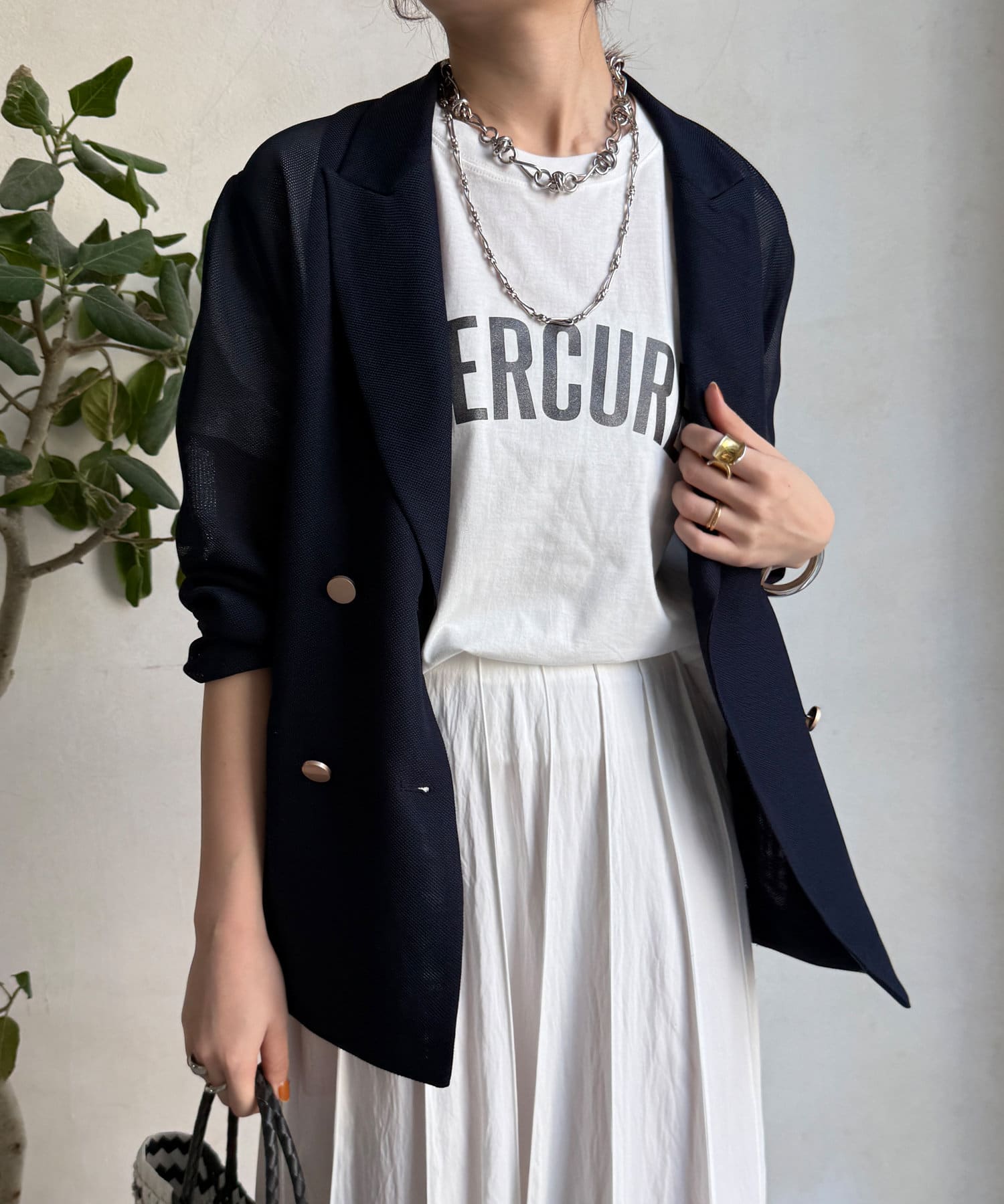 DOUDOU(ドゥドゥ) MERCURE ラメTEE