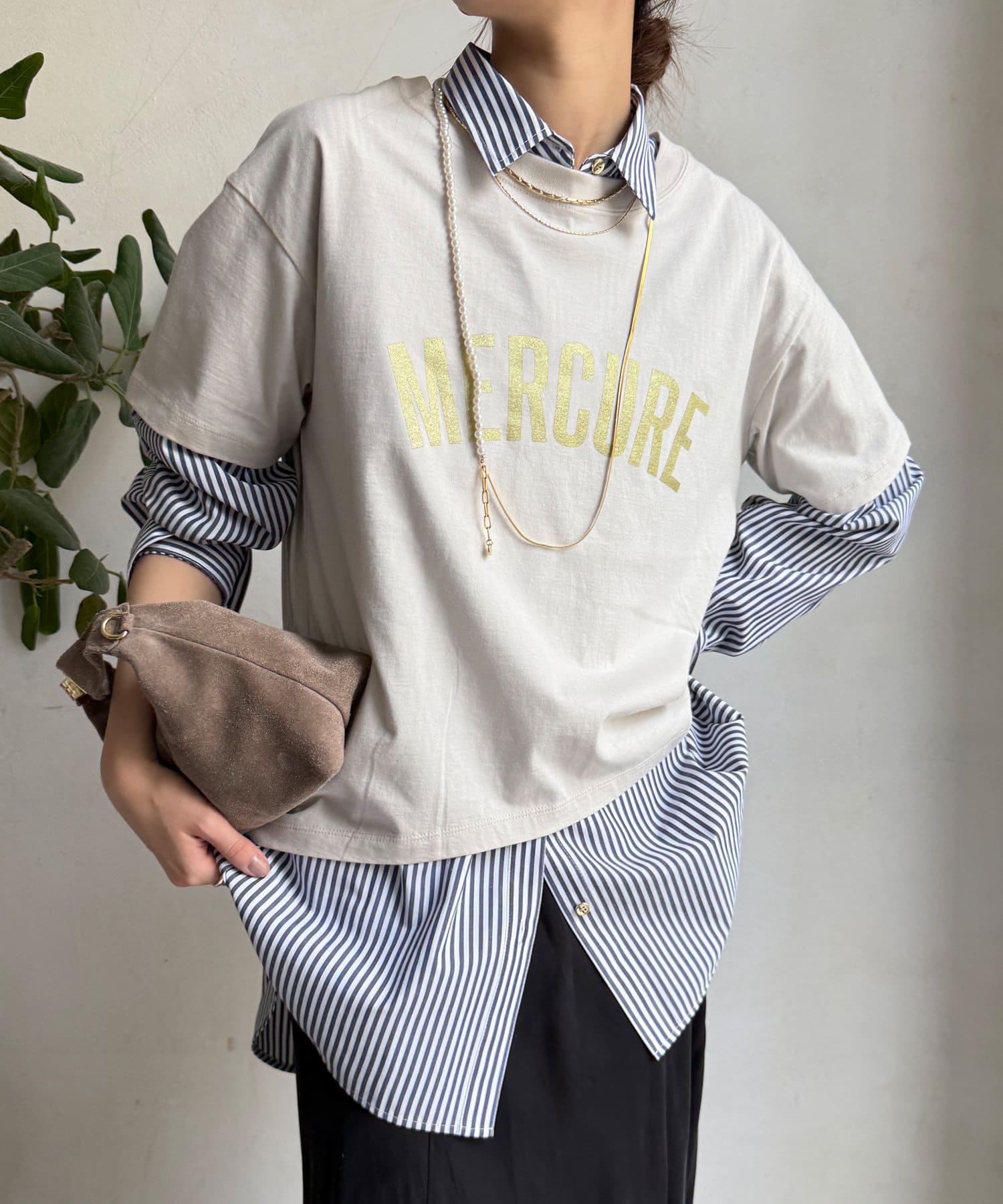 DOUDOU(ドゥドゥ) MERCURE ラメTEE