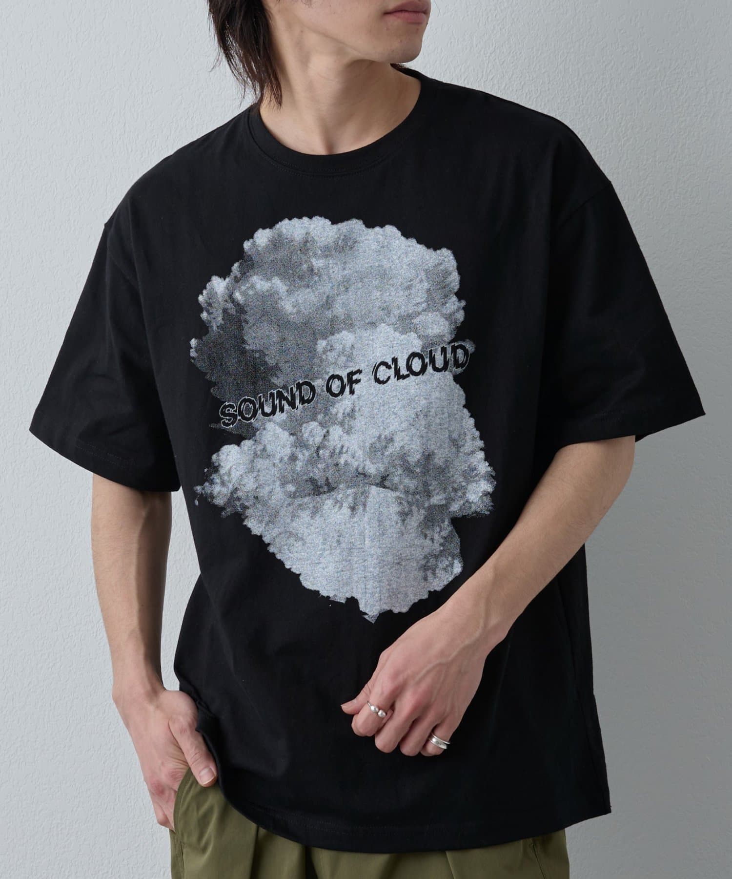 COLONY 2139(コロニー トゥーワンスリーナイン) クラウドプリントTシャツ
