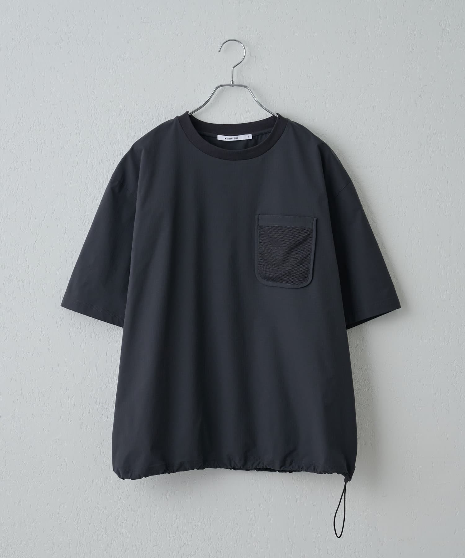 セットアップ】エアリーリップメッシュポケット半袖T | COLONY