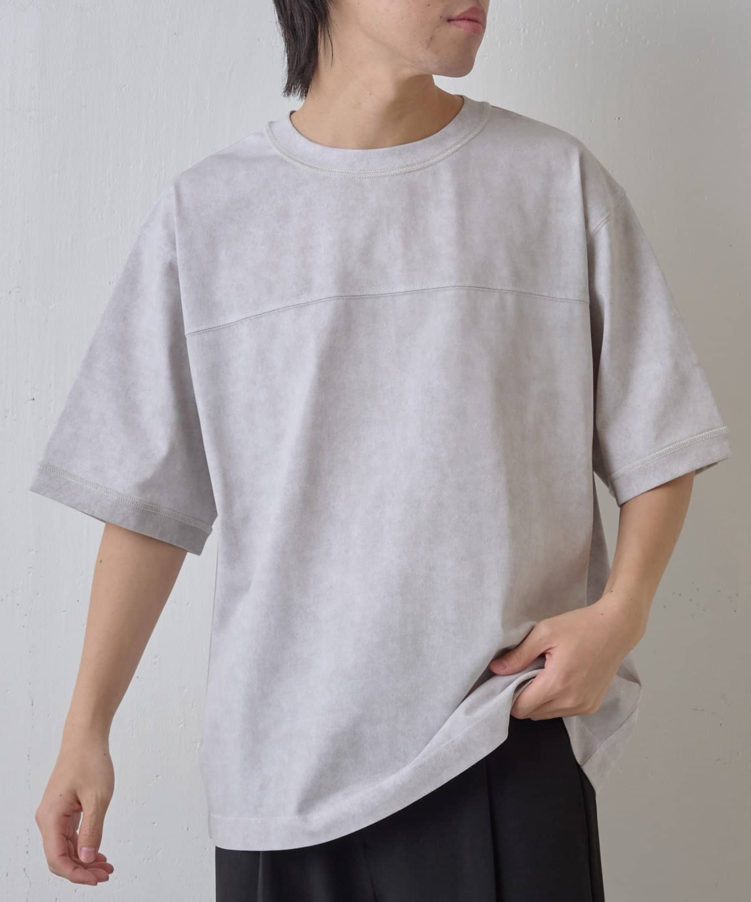COLONY 2139(コロニー トゥーワンスリーナイン) ムラ染め天竺Tシャツ