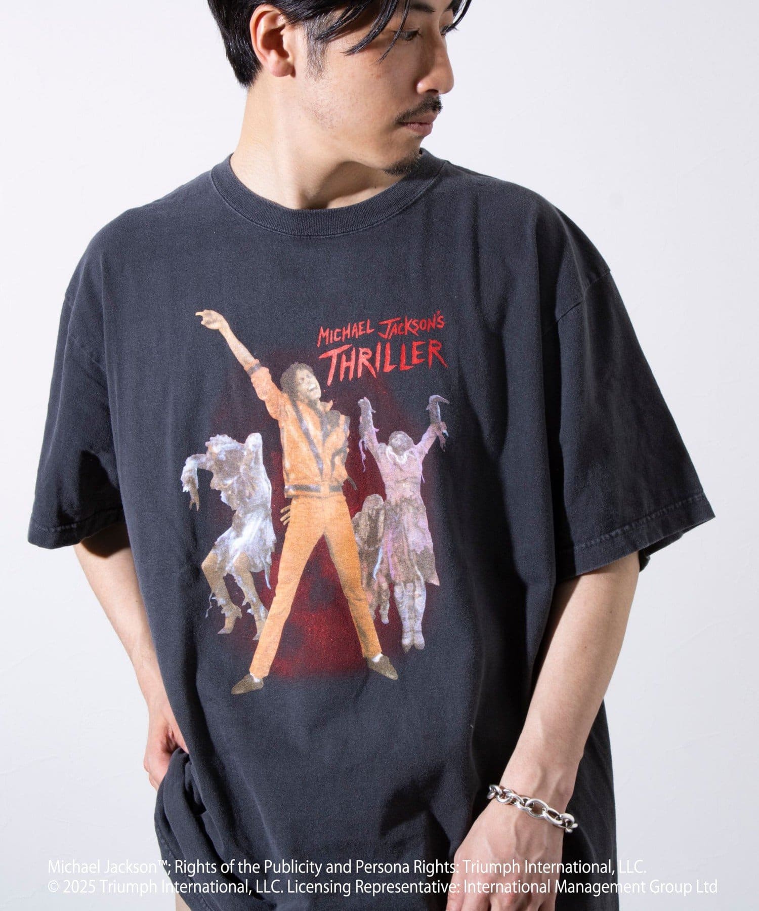 FREDY & GLOSTER(フレディ アンド グロスター) 【GOOD ROCK SPEED】マイケルジャクソンTEE プリントTシャツ