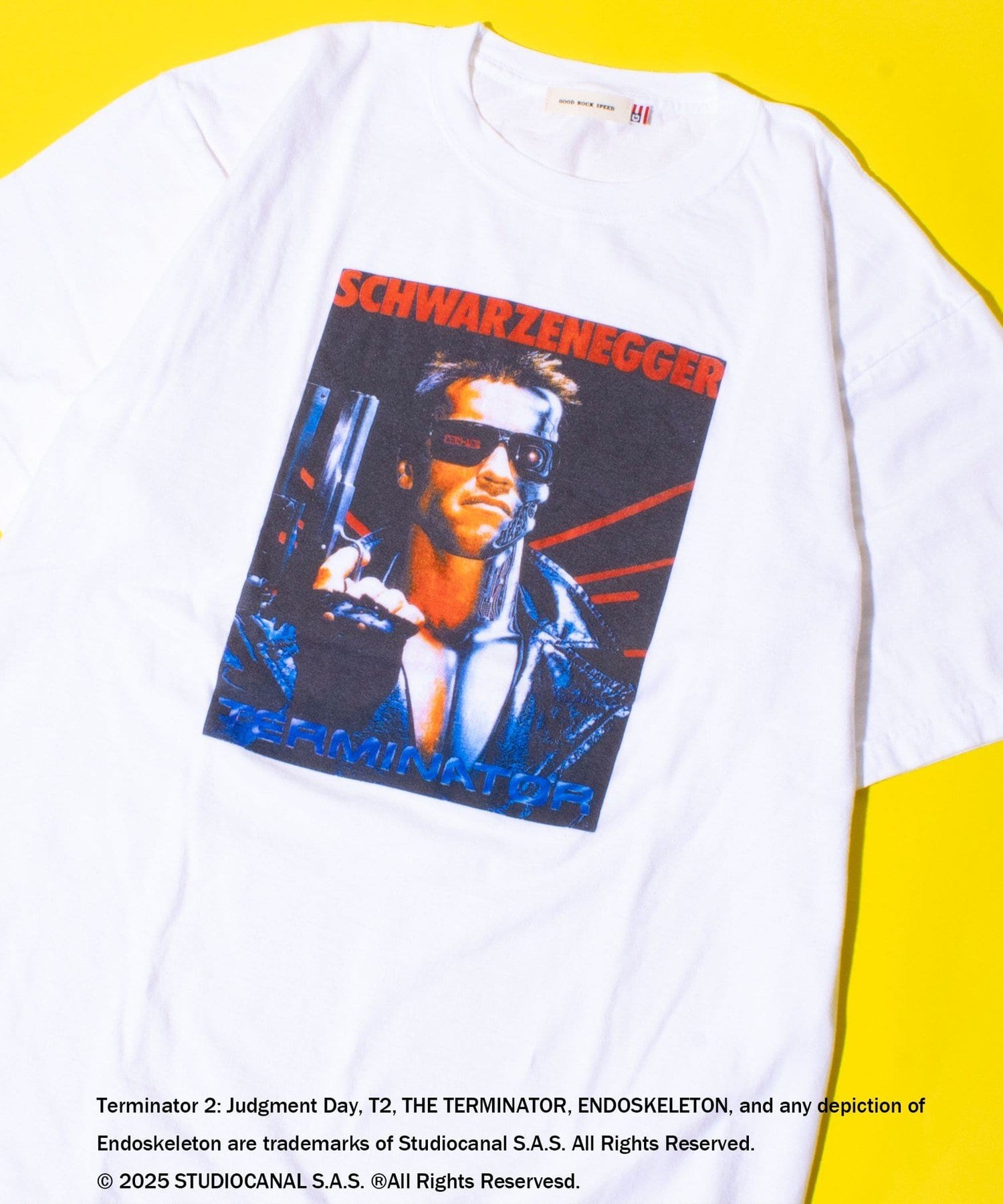 FREDY & GLOSTER(フレディ アンド グロスター) レディース 【GOOD ROCK SPEED】ターミネーターTシャツ ホワイト