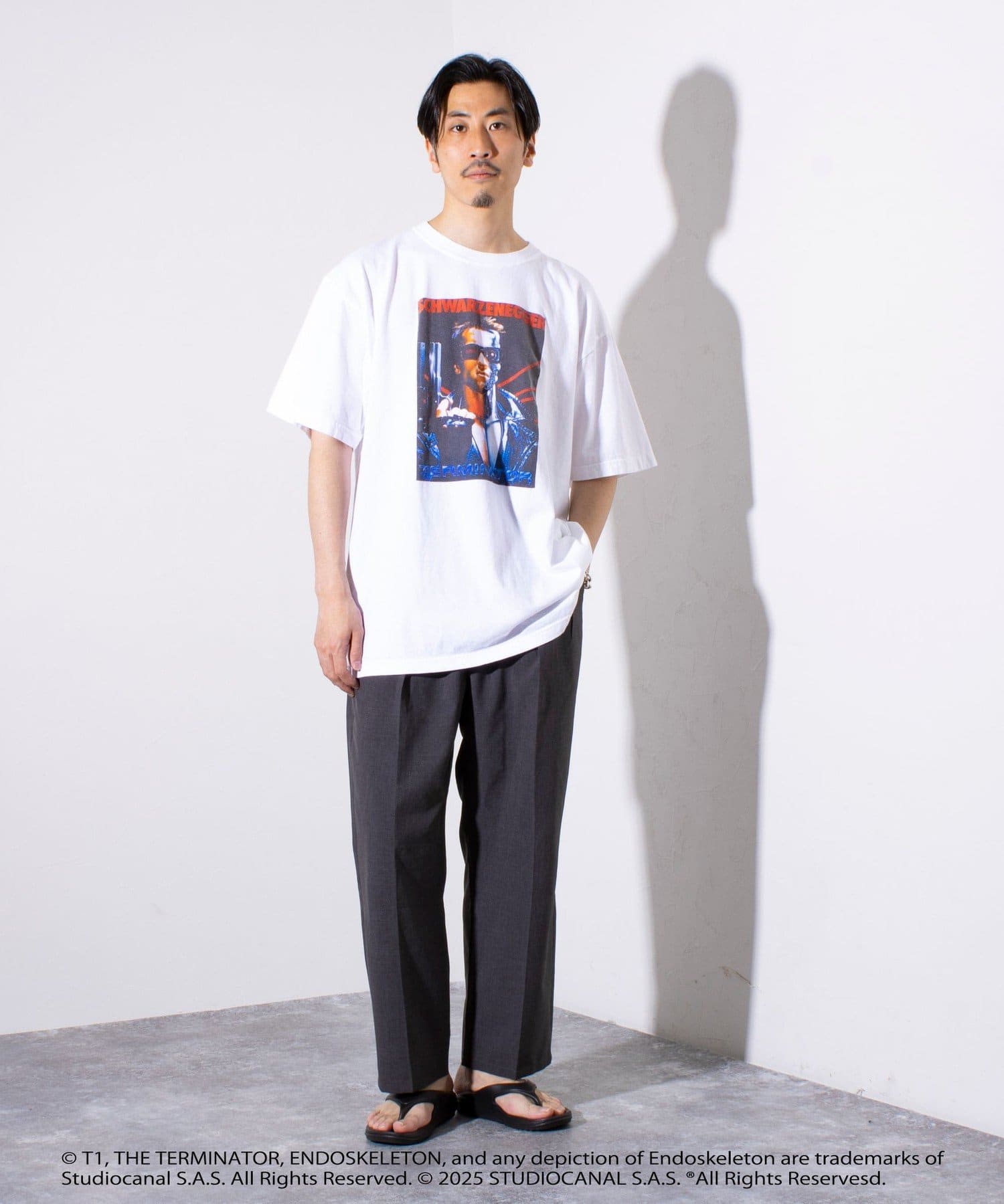 tシャツ E＆G T レディース ADAM ET ROPE' tシャツ 「G.F.G.S. for ROPE'」別注ボートネック