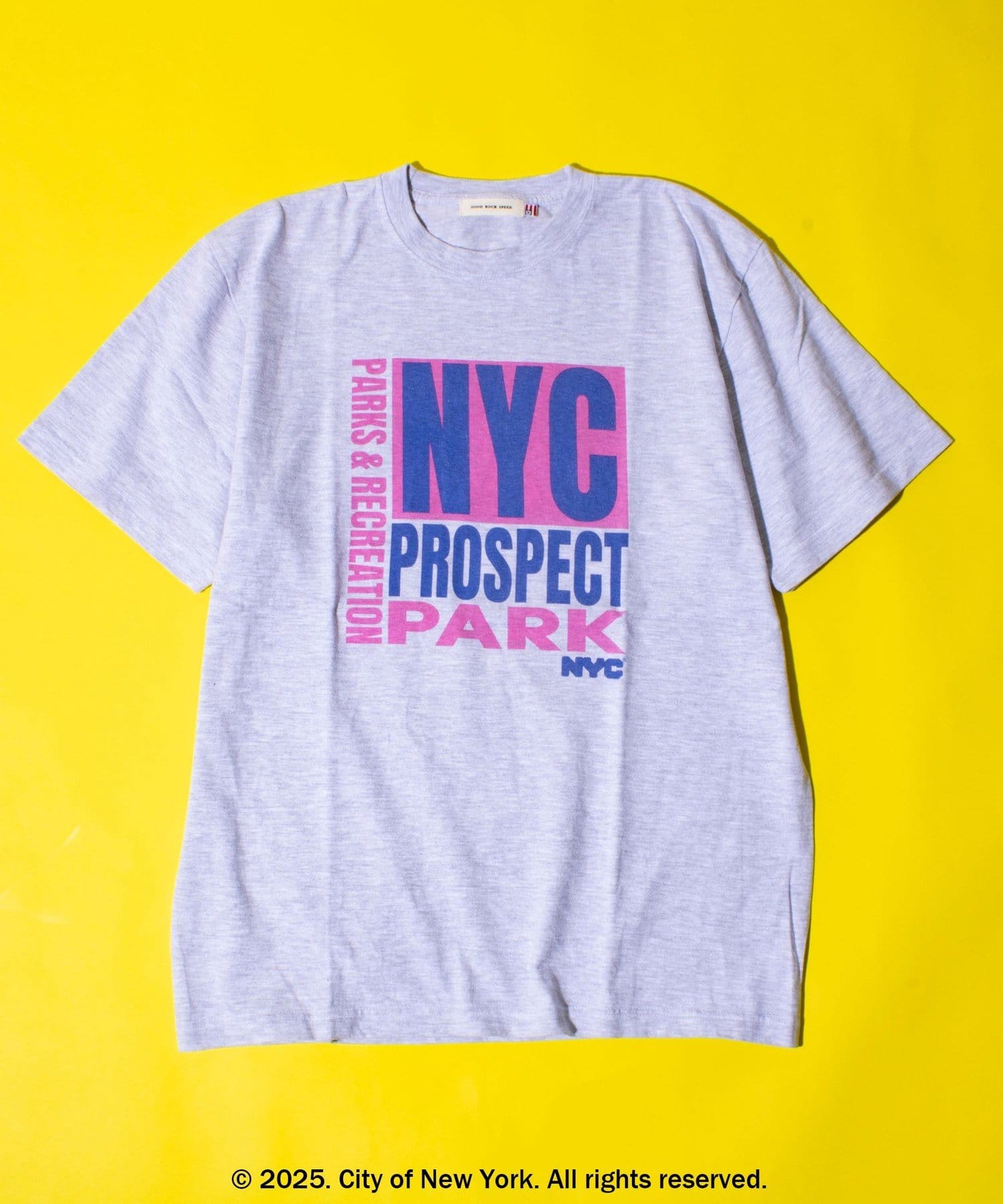 FREDY & GLOSTER(フレディ アンド グロスター) 【GOOD ROCK SPEED】NYC プロスペクトパーク プリントTシャツ