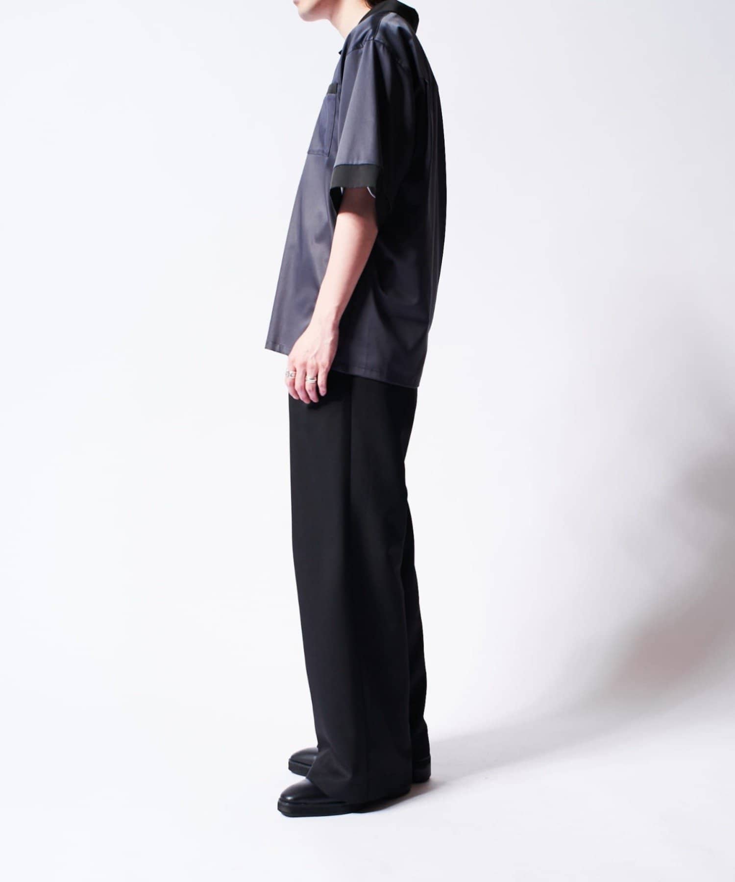 Lui's(ルイス) バンブーレーヨンボーリングシャツ