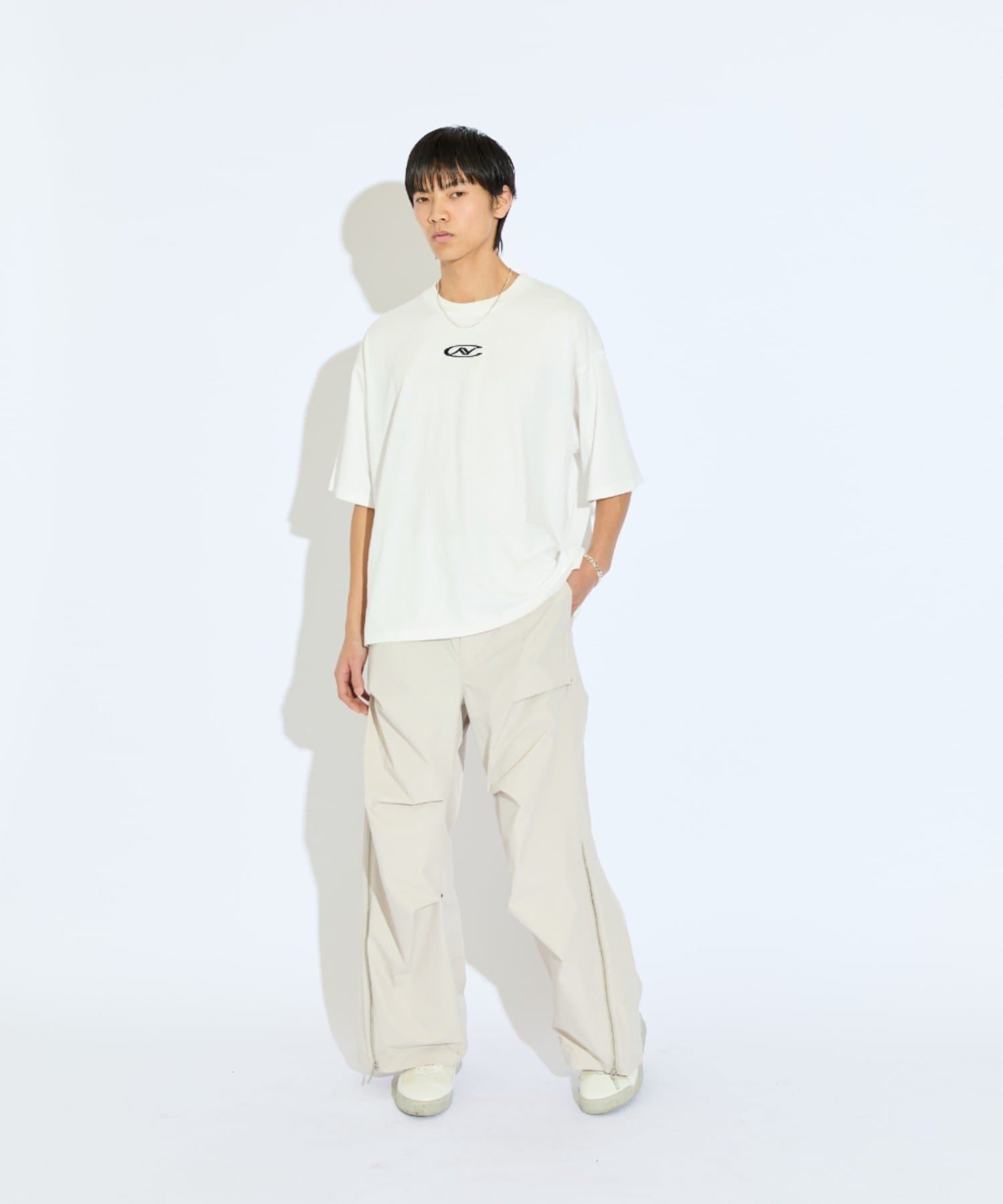 Lui's(ルイス) 【Neucon/ニューコン】サイドZIPスーパーワイドパラシュートパンツ