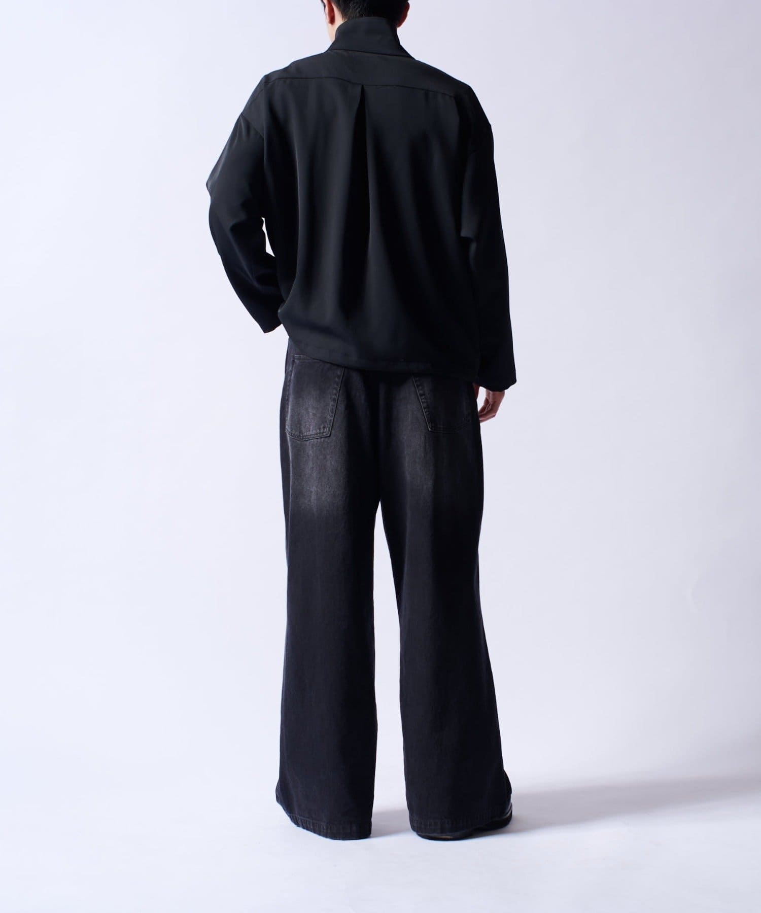 Lui's(ルイス) ロングスリーブZIPシャツ