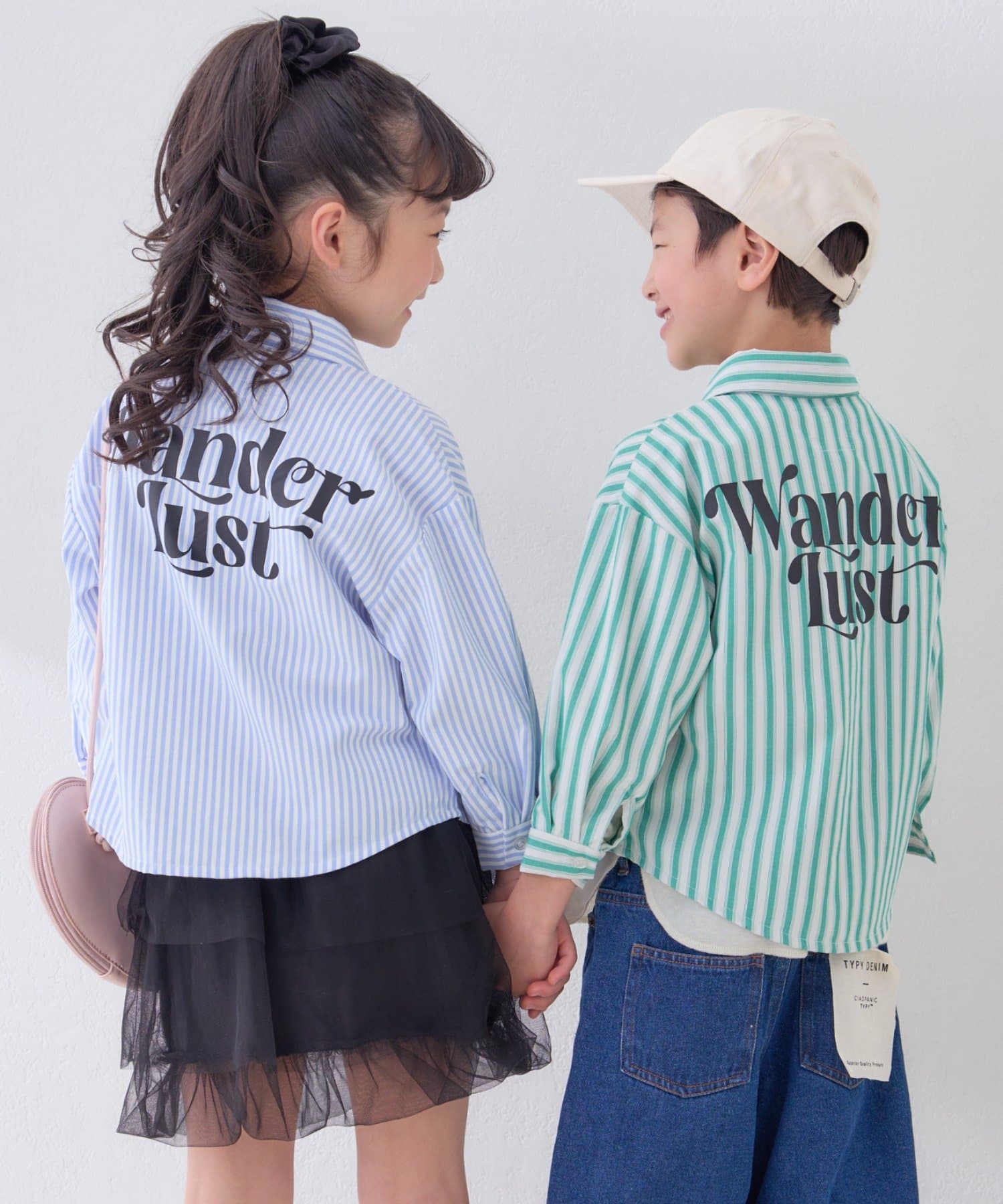 KIDS】バックロゴアソートストライプ柄シャツ | CIAOPANIC TYPY