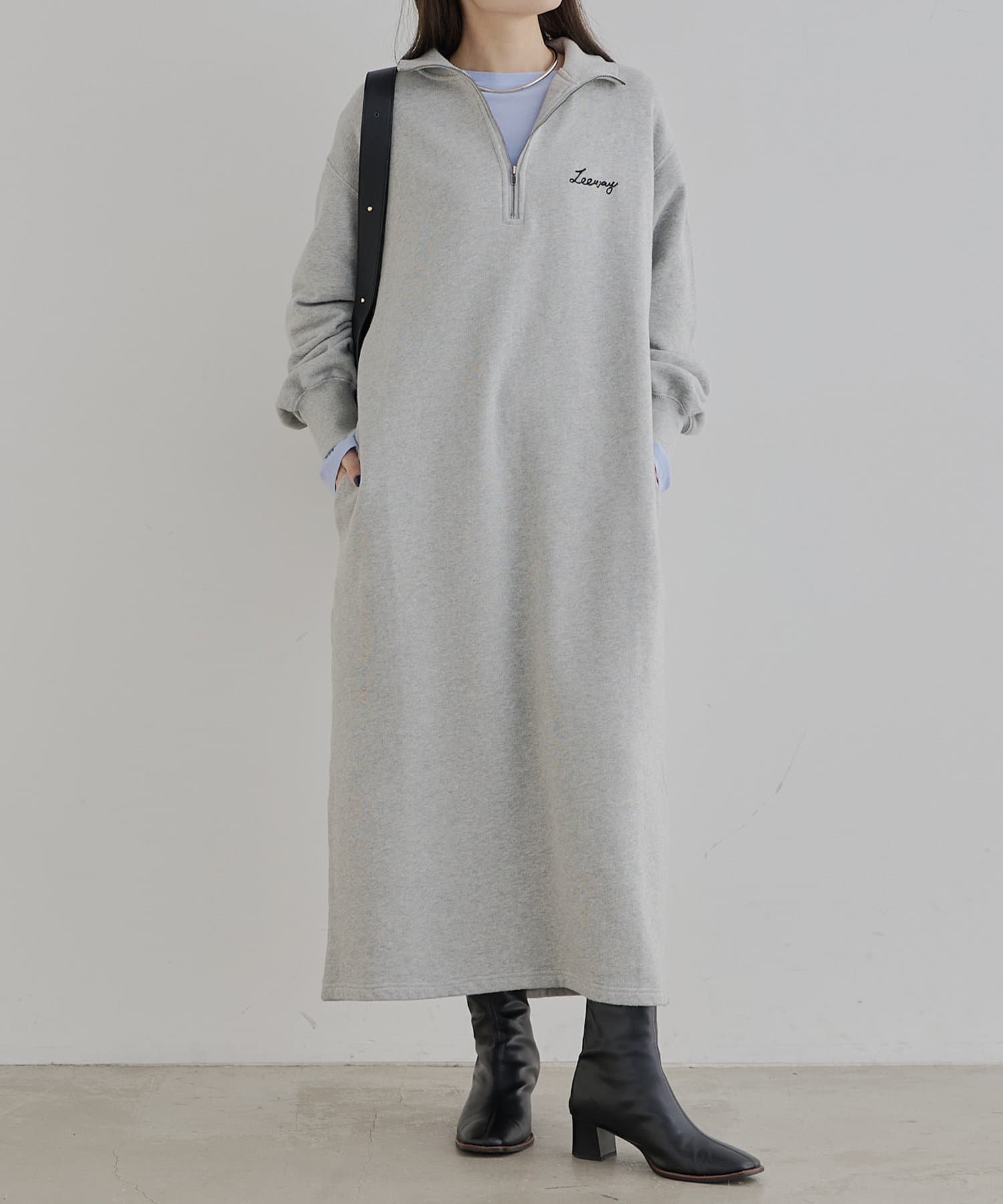 PUAL CE CIN（ピュアルセシン）の「【Du noir】ニットドッキングワンピース（ワンピース）」 - WEAR