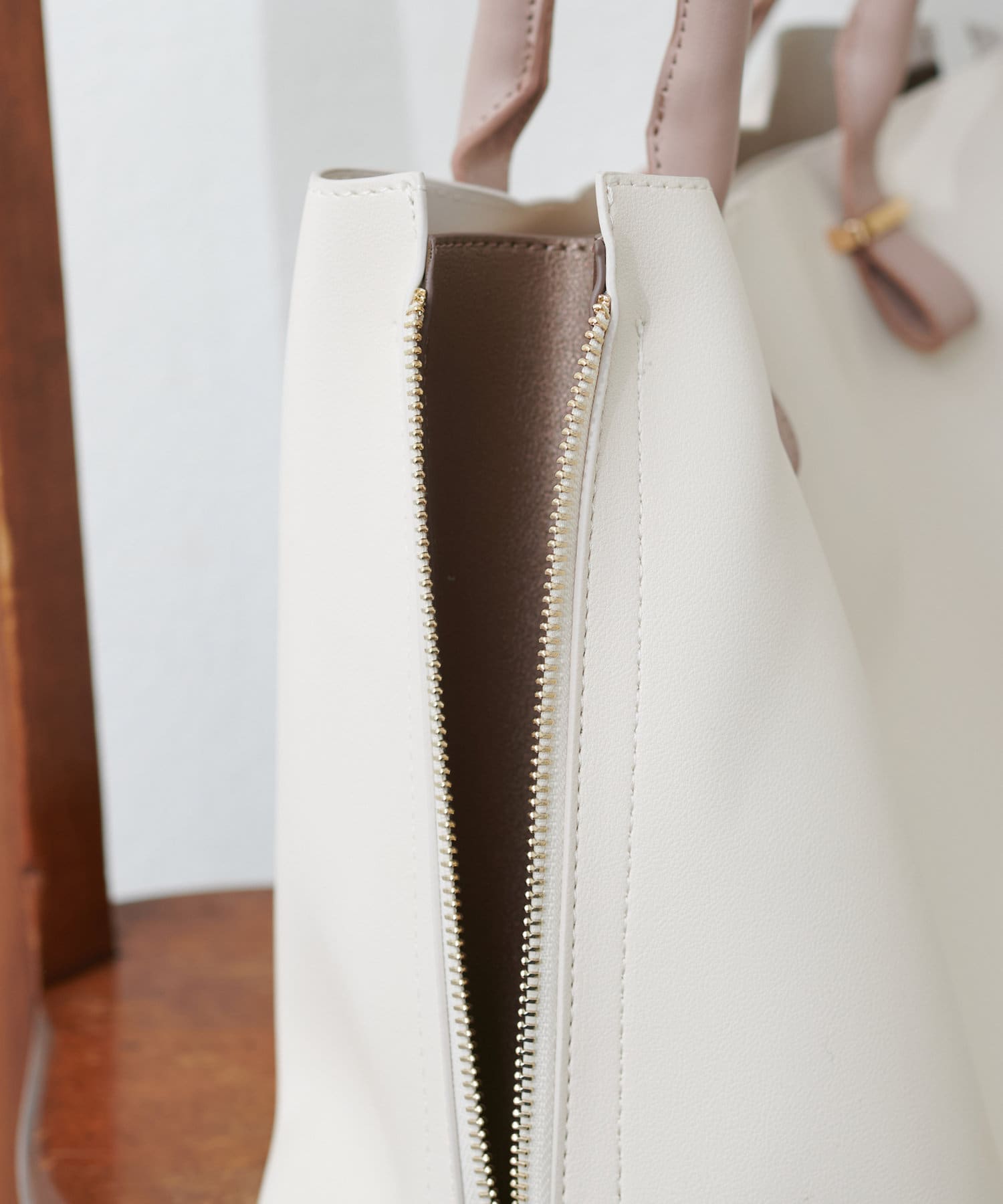 きれいめバイカラーA4BAG | natural couture(ナチュラル