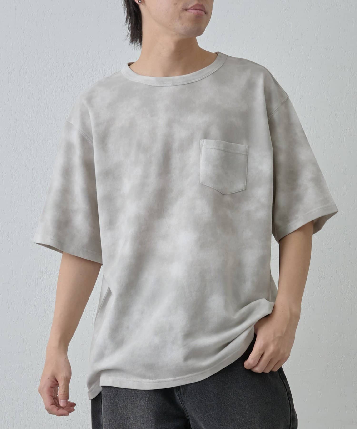 COLONY 2139(コロニー トゥーワンスリーナイン) フェードダイクルーネックTシャツ
