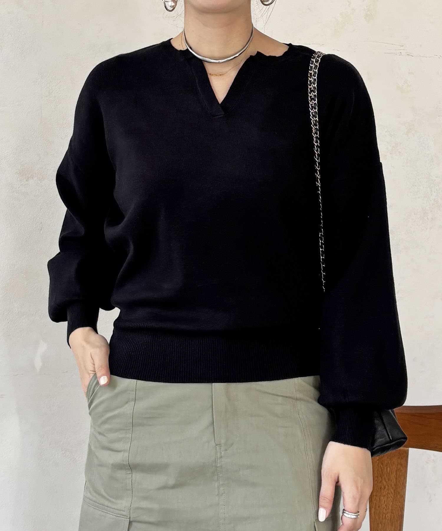 yuni キーネックプルオーバー 20250115_Soeju-