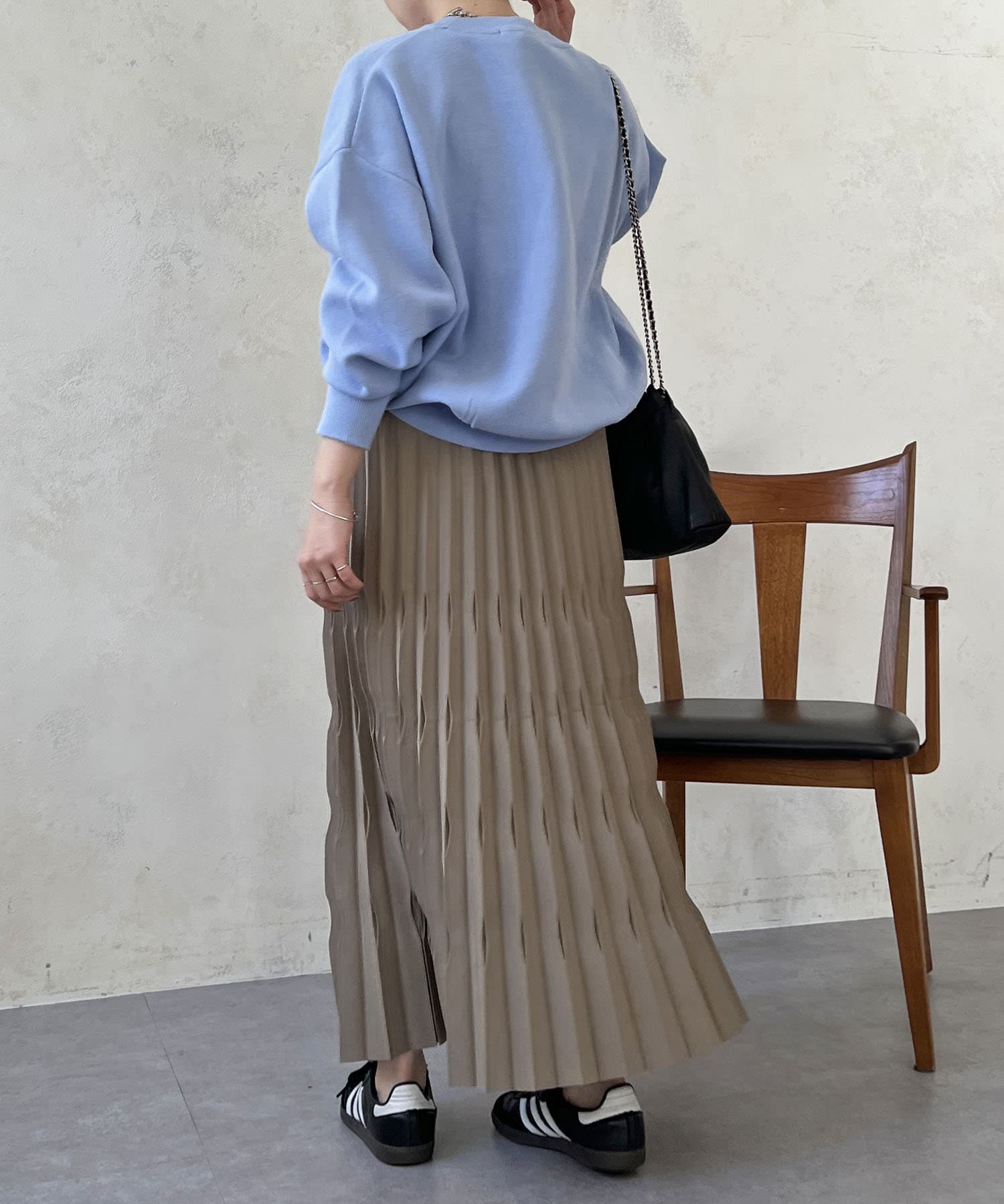 Croisiere(クロジエール) ロゴニットスエットプルオーバー