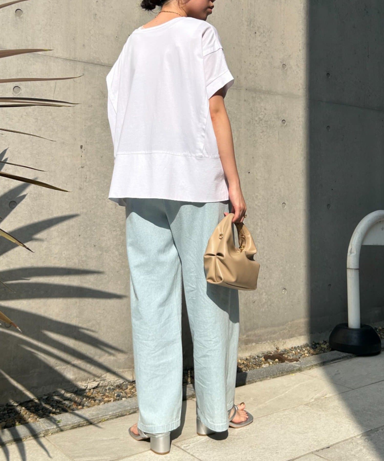 Jena espace merveilleux ビッグ変形Tシャツ　2色セット Jena espace merveilleux｜【新色登場】【サラサラ素材で涼しく