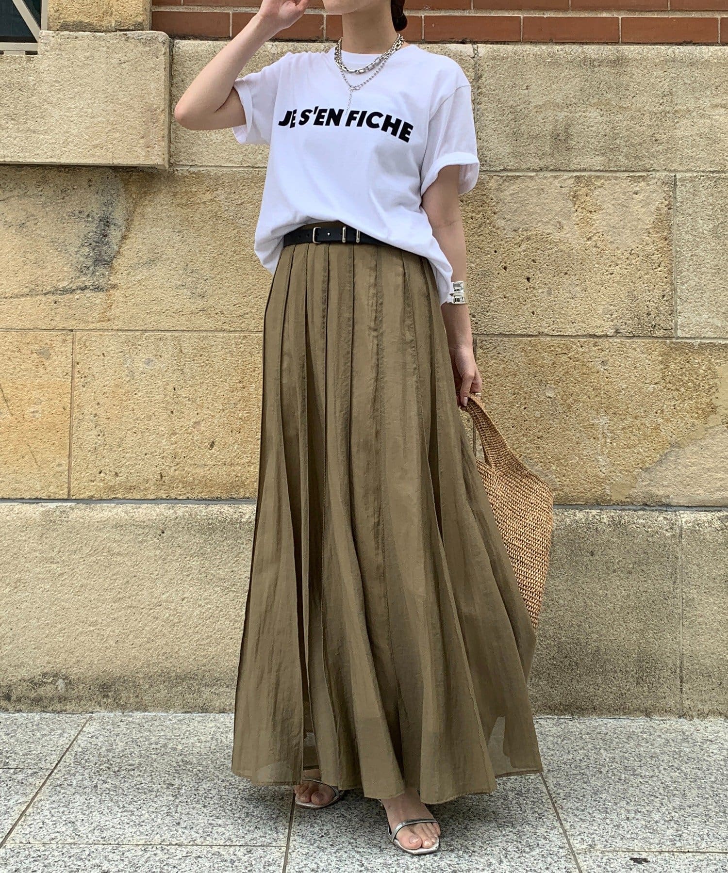 tシャツ 「新色追加」JES'EN FICHEフロッキーロゴTEE レディース 新色追加】JES'EN FICHEフロッキーロゴTEE（Tシャツ/カットソー